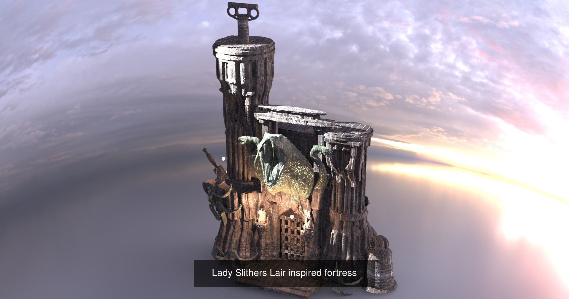 He man Inspired Architecture Collection _20