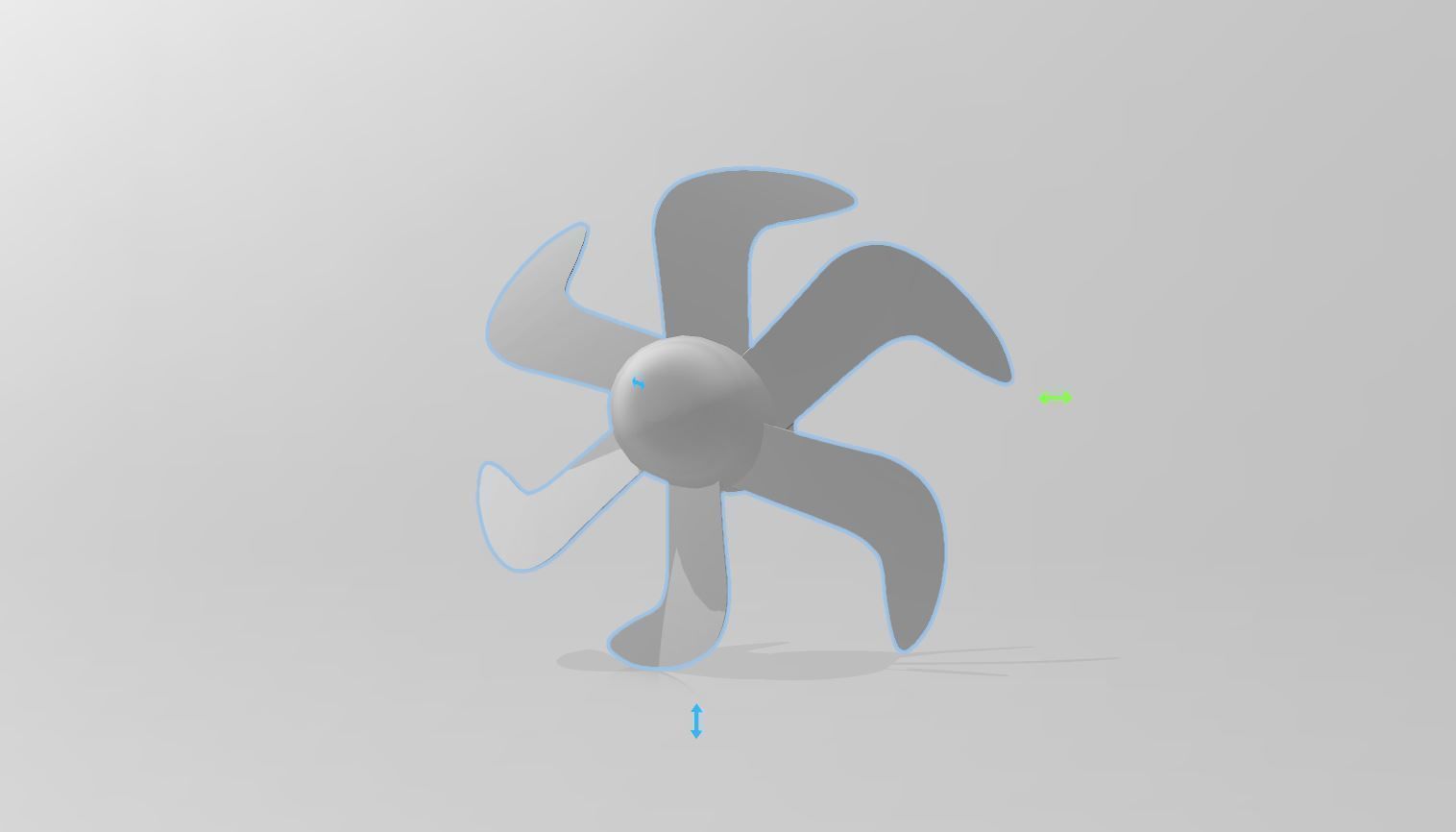 SUBMARINE PROPELLER 3D print model_4