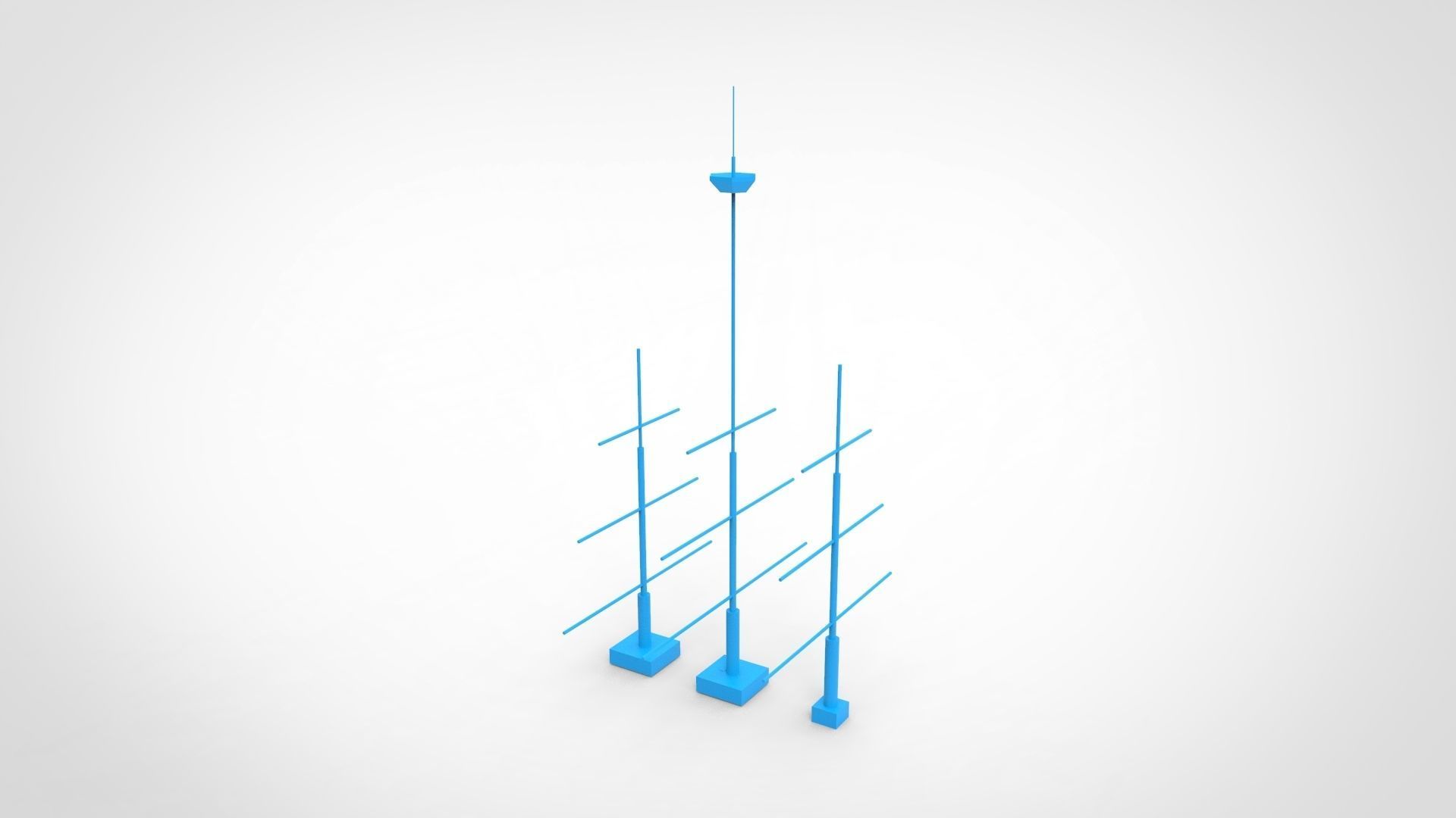 Sailing ship Tower 3D Print 3D print model_1