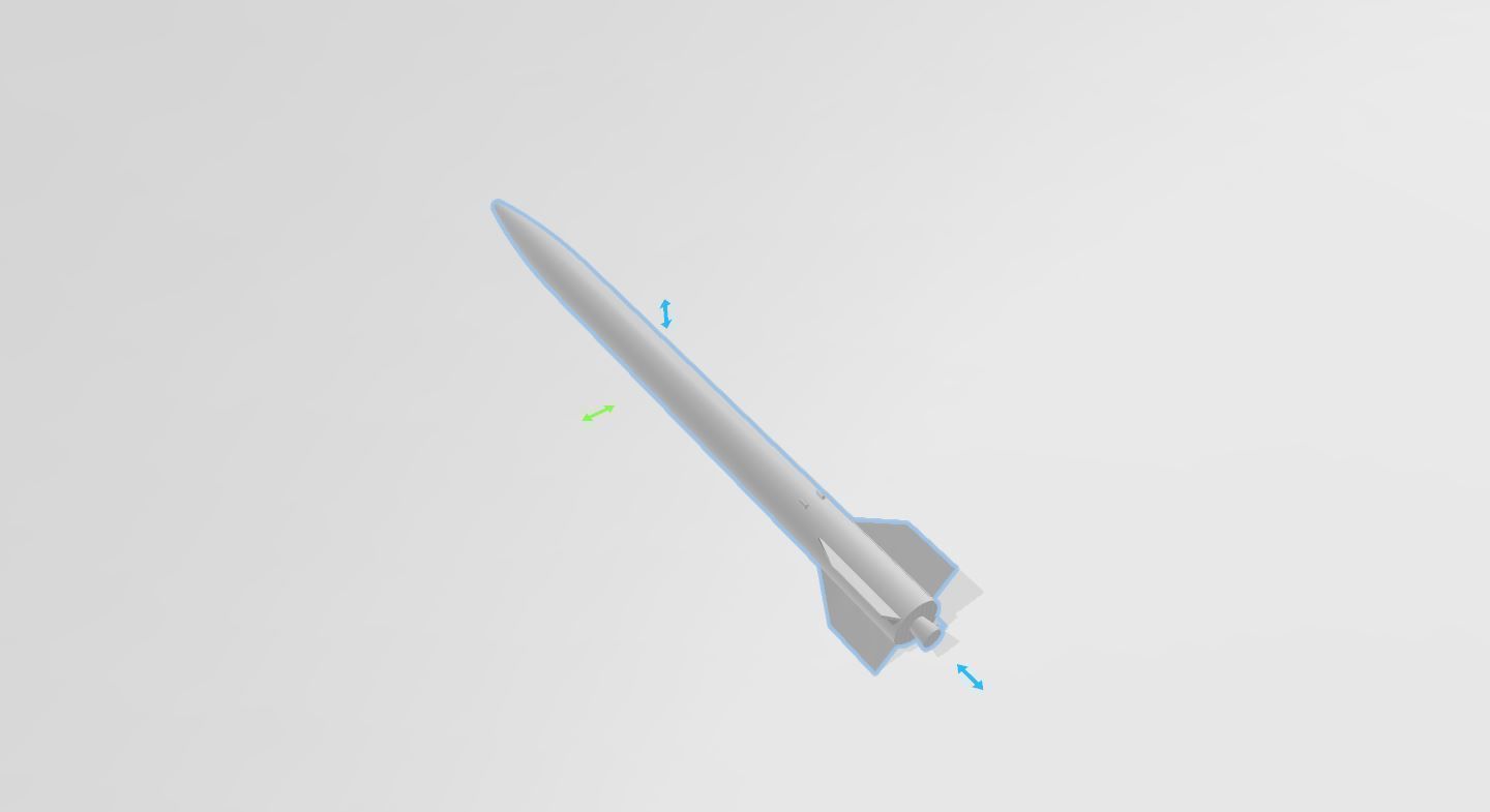 M302 ROCKET MISSILE 3D Print 3D print model_2
