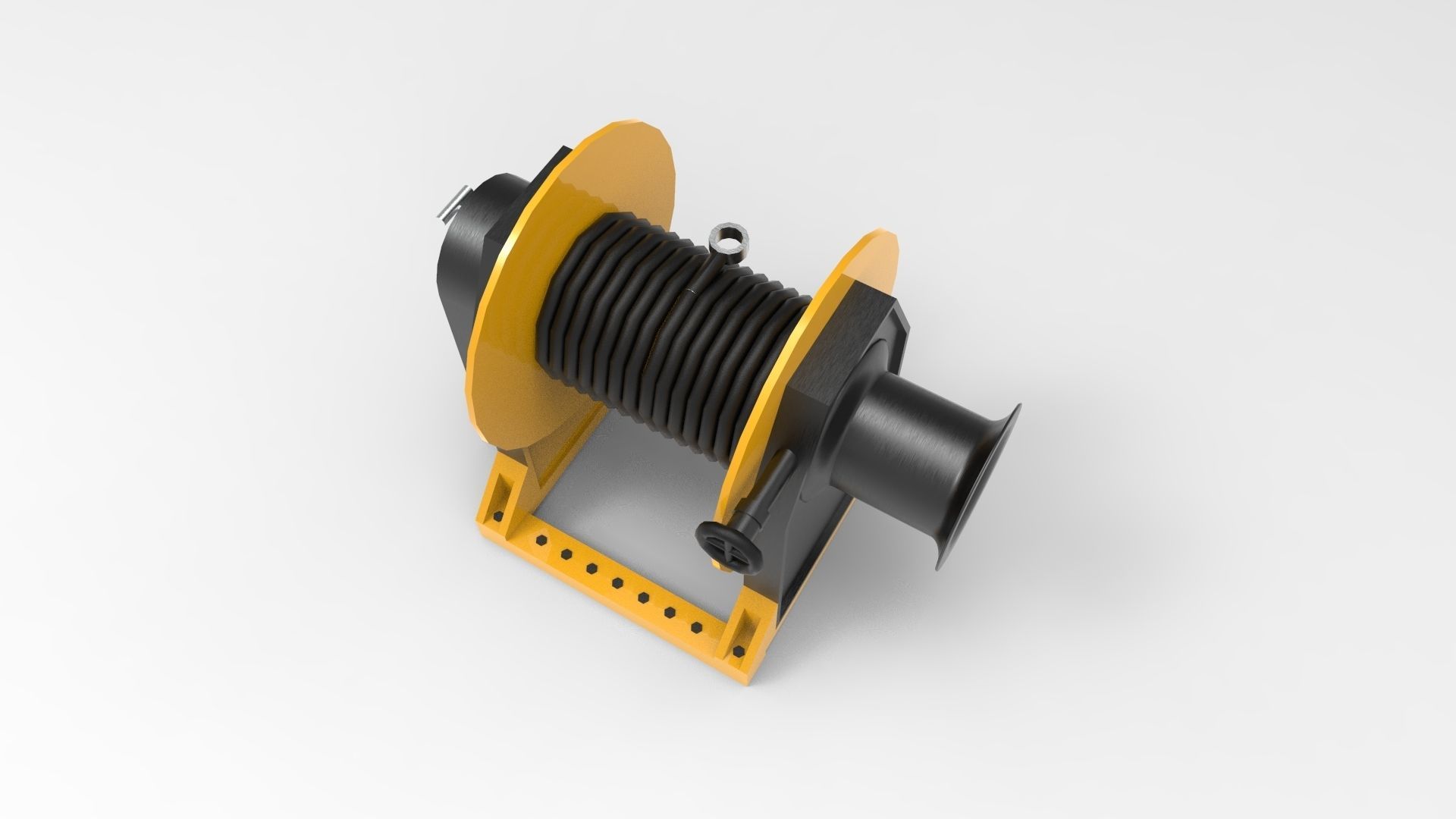 Mooring Winch Machine 3D Print 3D print model_1