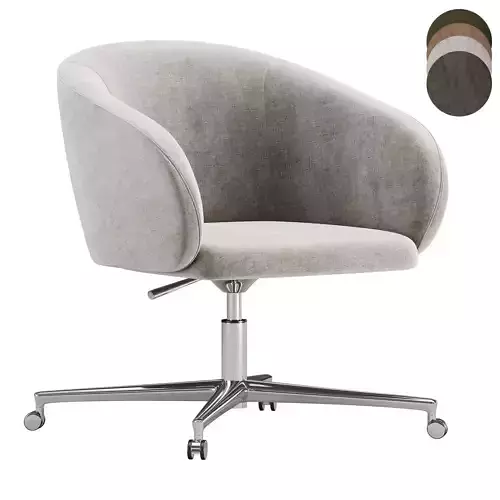Nasu swivel armchair By zilioaldo