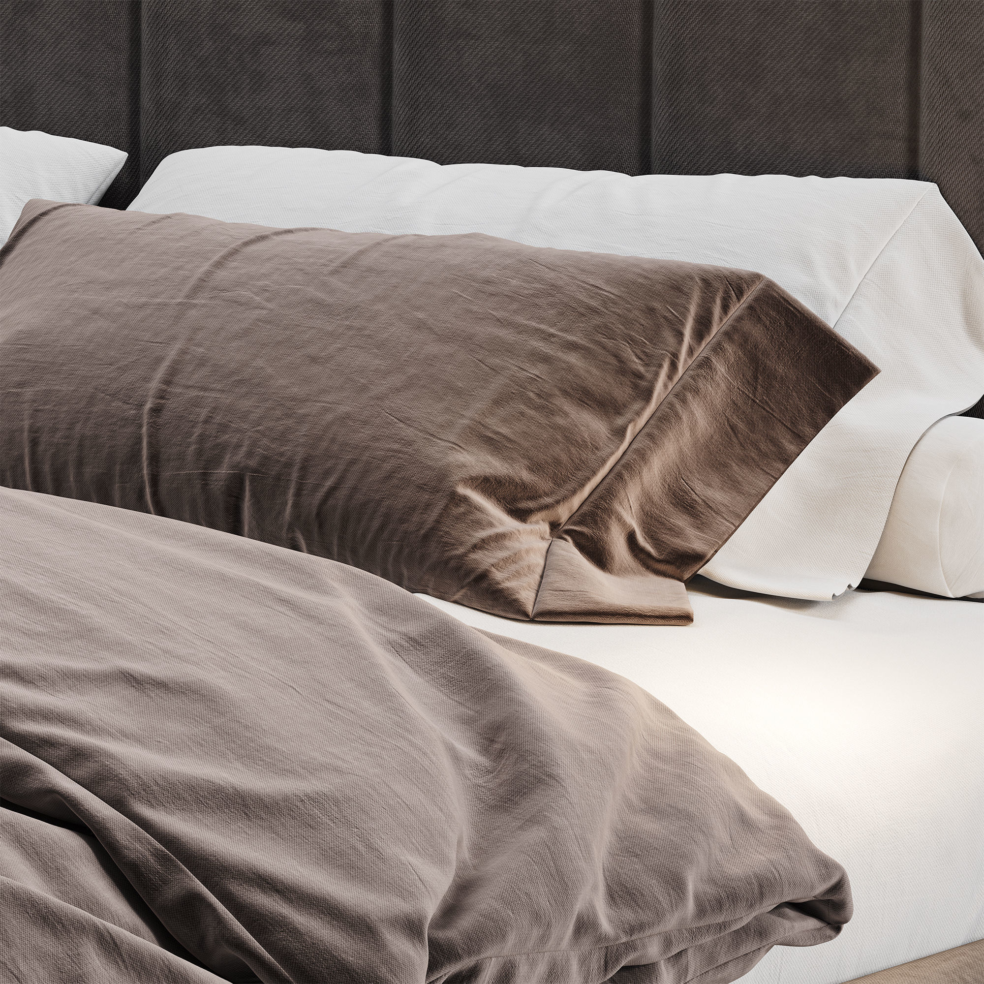 Vivian made Bed by COSMO RED 3D model_2