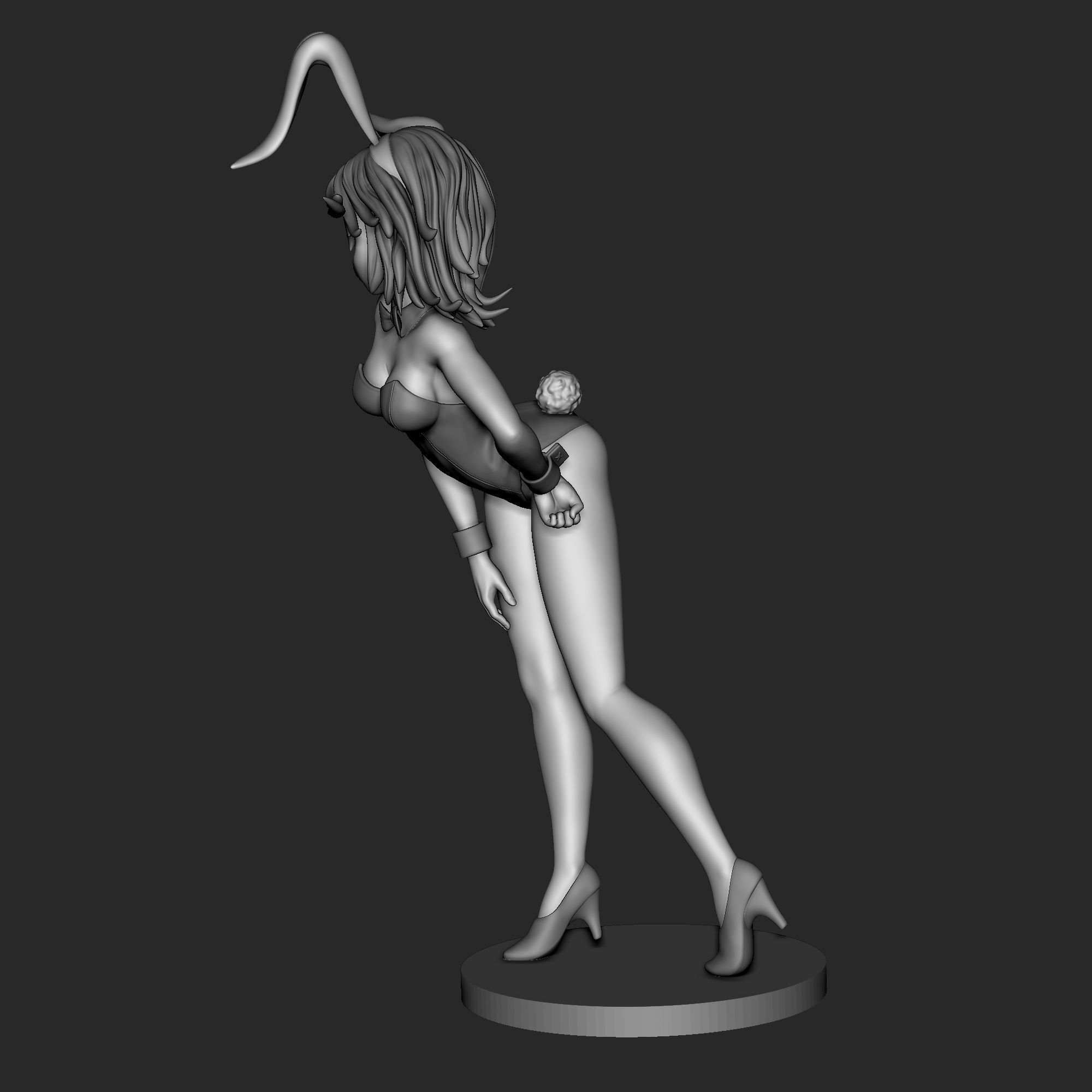 Ryuko Matoi Bunny Figure 3D print model_8