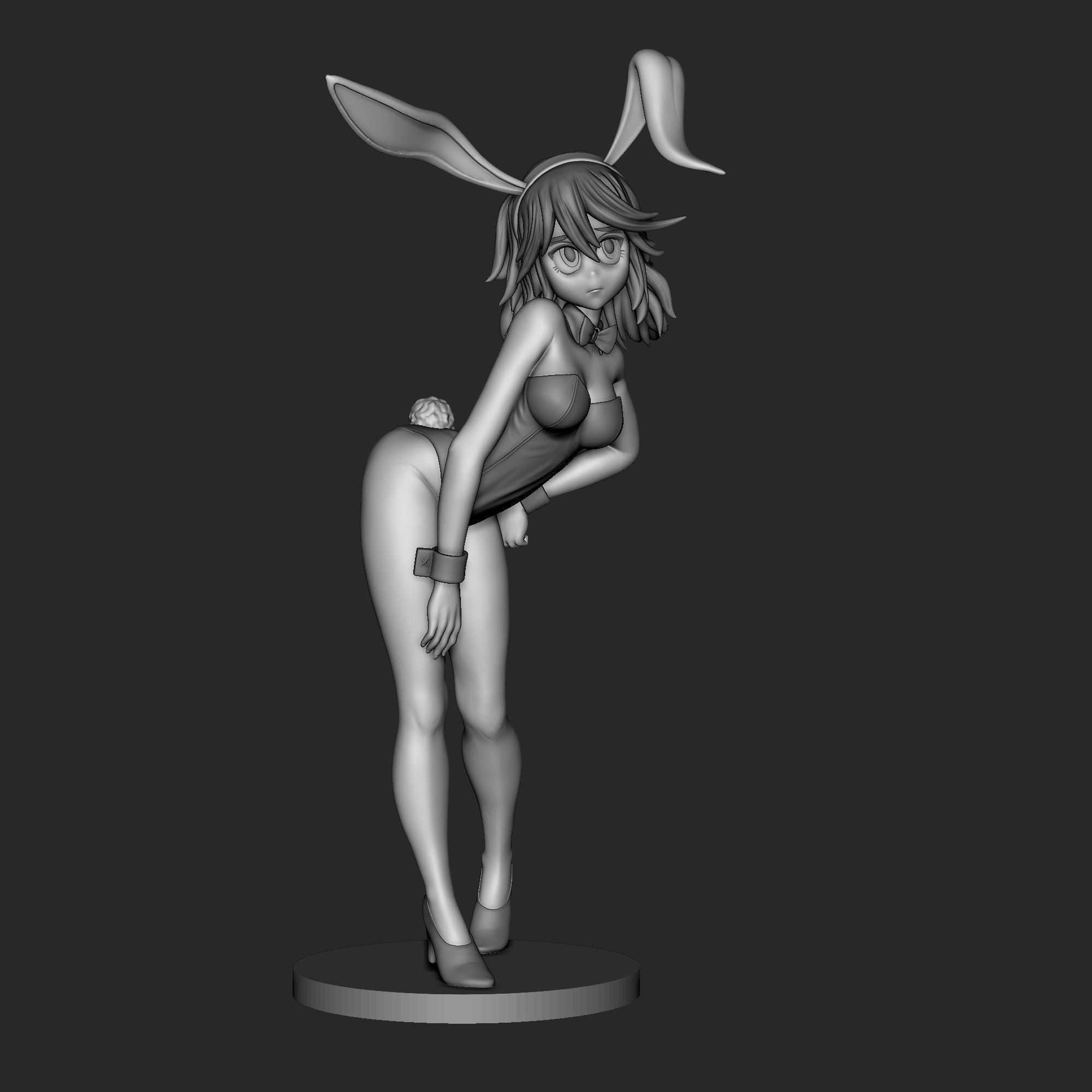 Ryuko Matoi Bunny Figure 3D print model_6