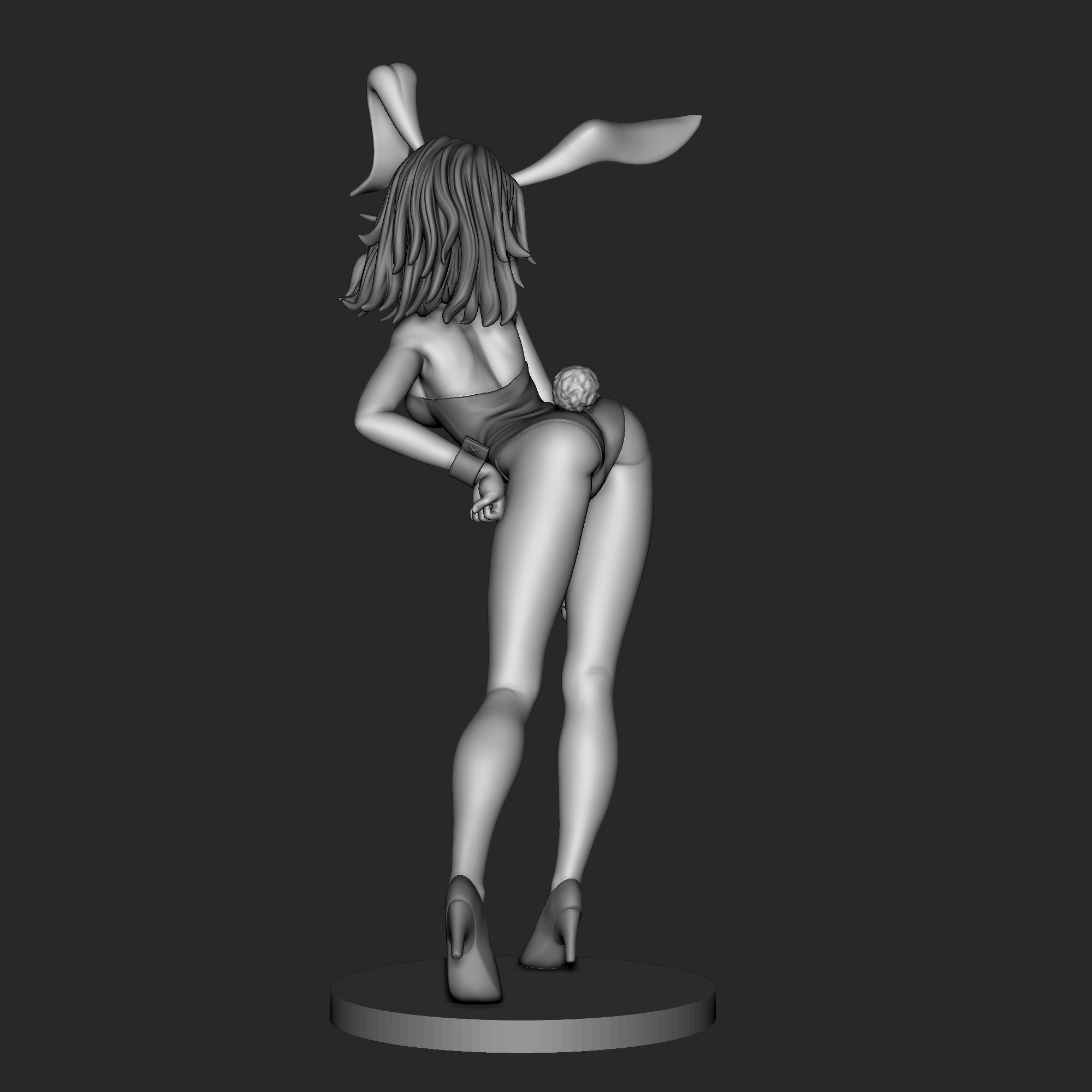 Ryuko Matoi Bunny Figure 3D print model_9