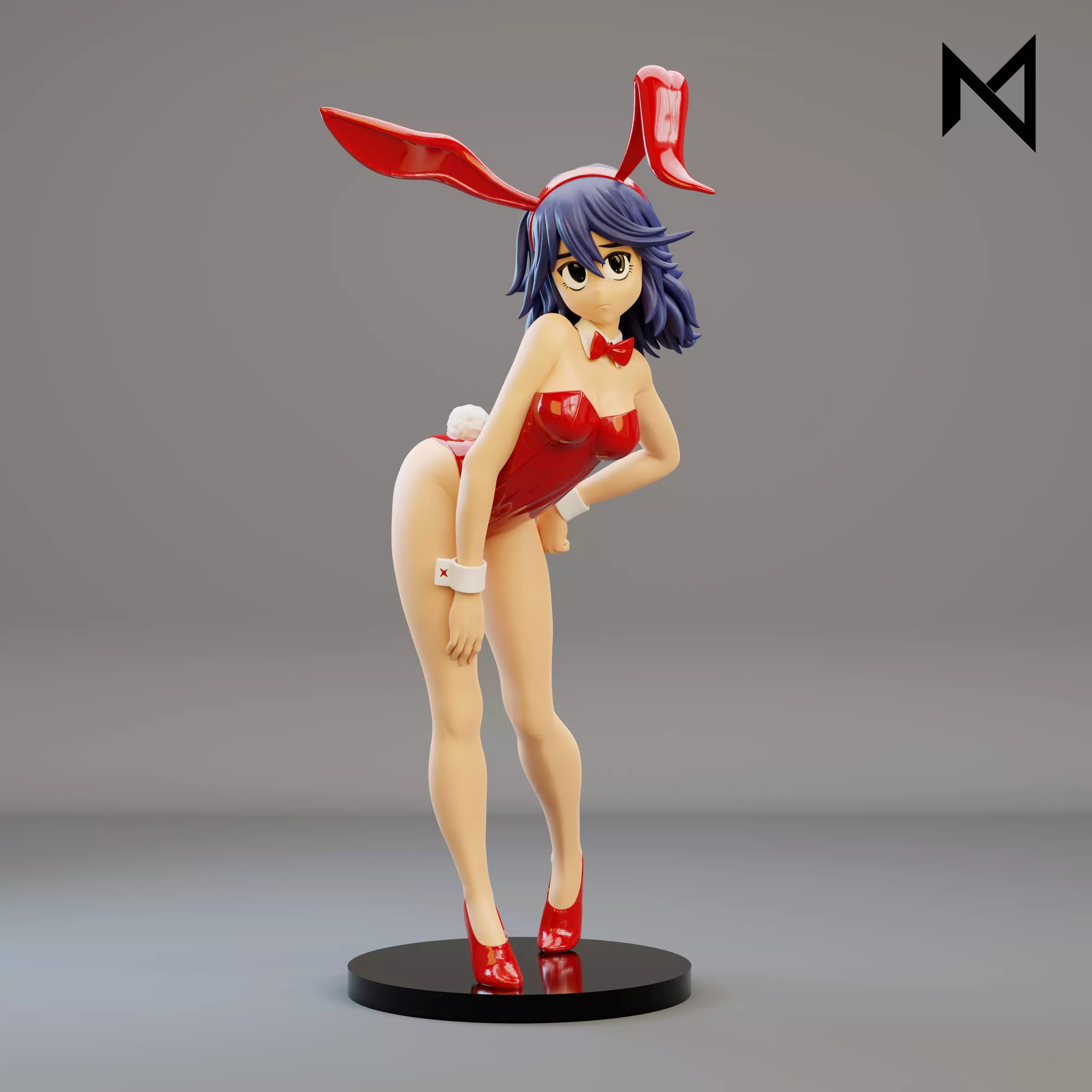 Ryuko Matoi Bunny Figure 3D print model_0