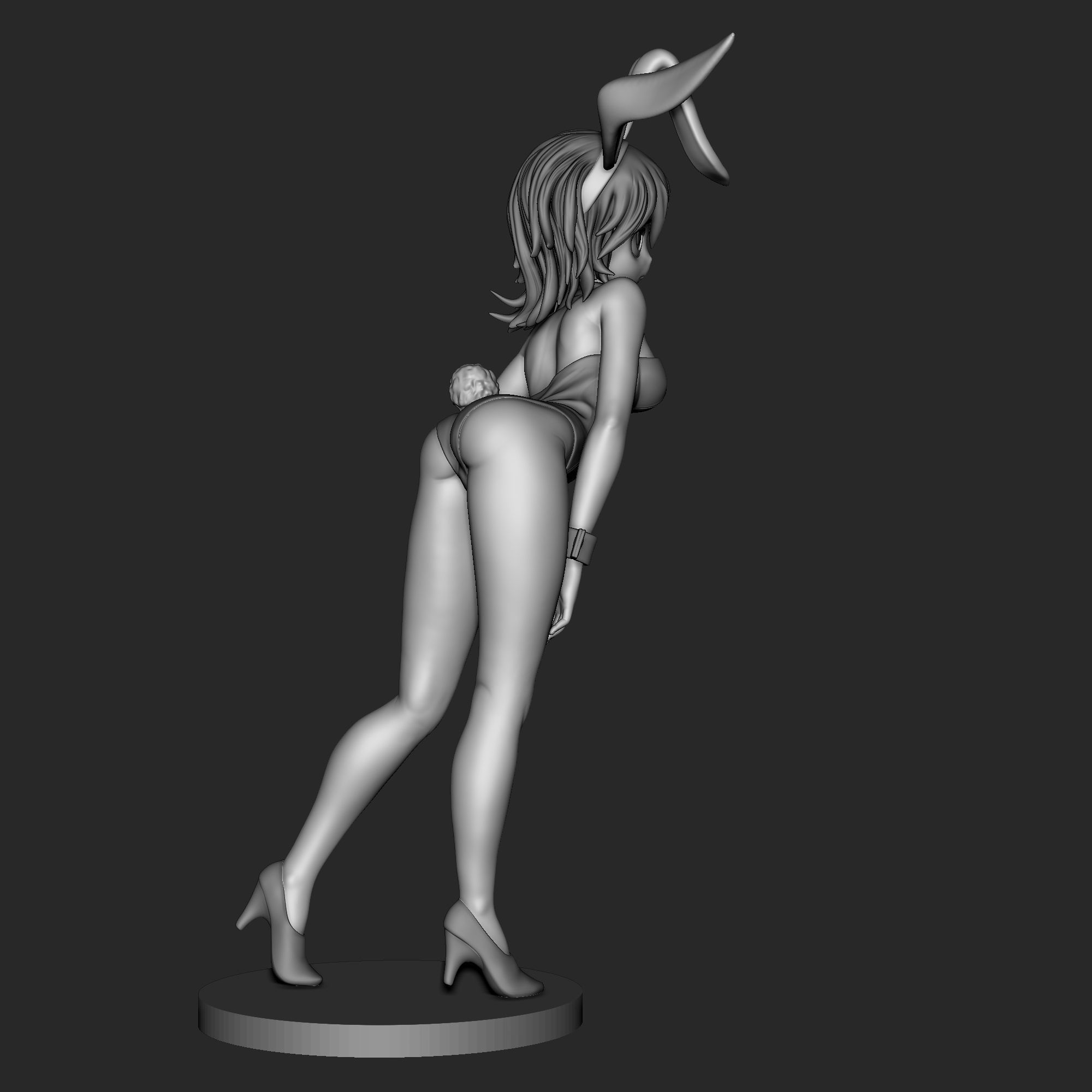 Ryuko Matoi Bunny Figure 3D print model_10