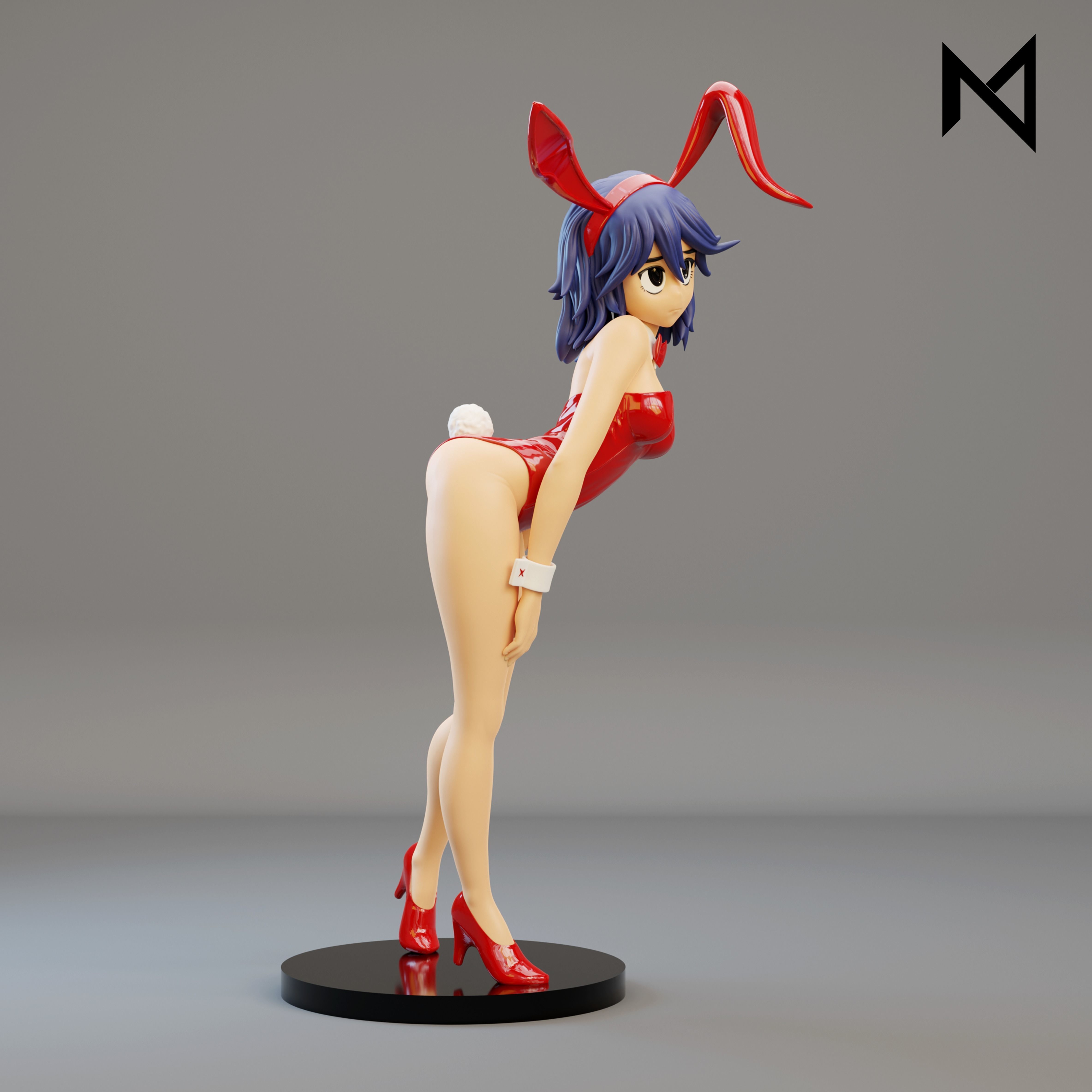 Ryuko Matoi Bunny Figure 3D print model_2