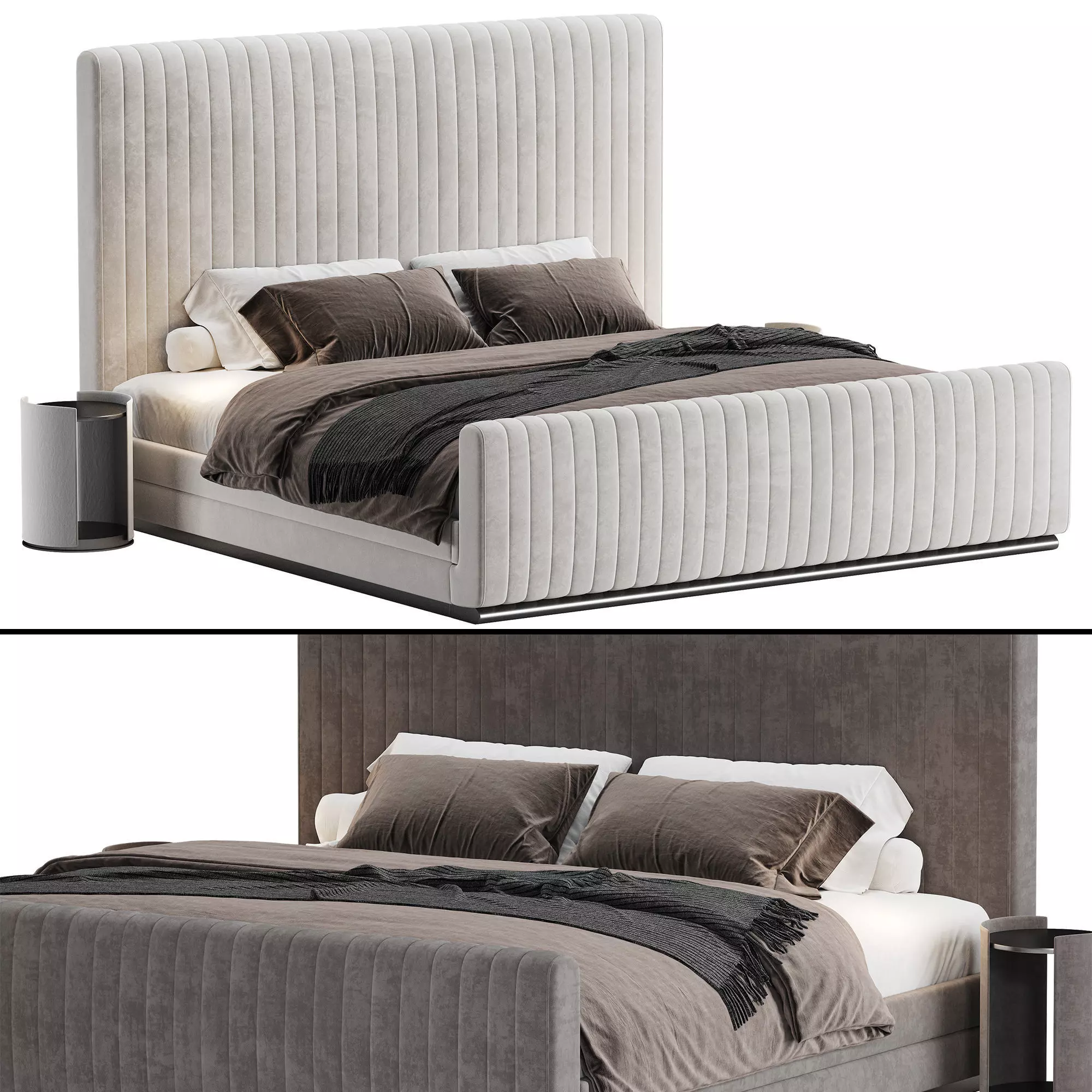 Hylan Bed 3D model_0