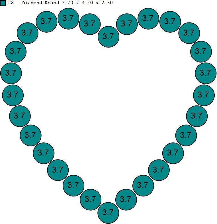 HEART PENDANT WITH BAIL 3D print model_18