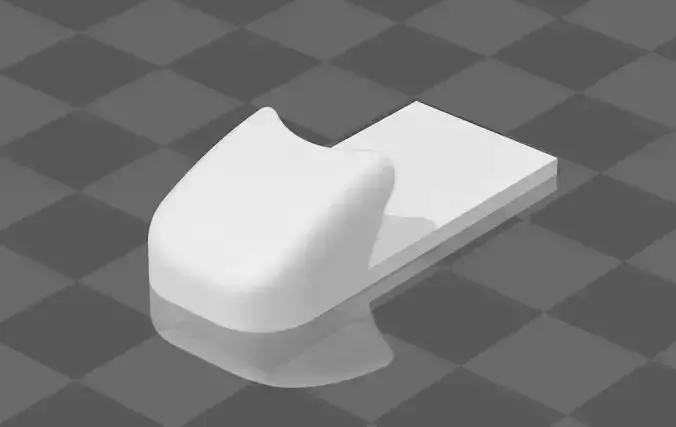 Mouse accessories - Curve  Model 3D print model