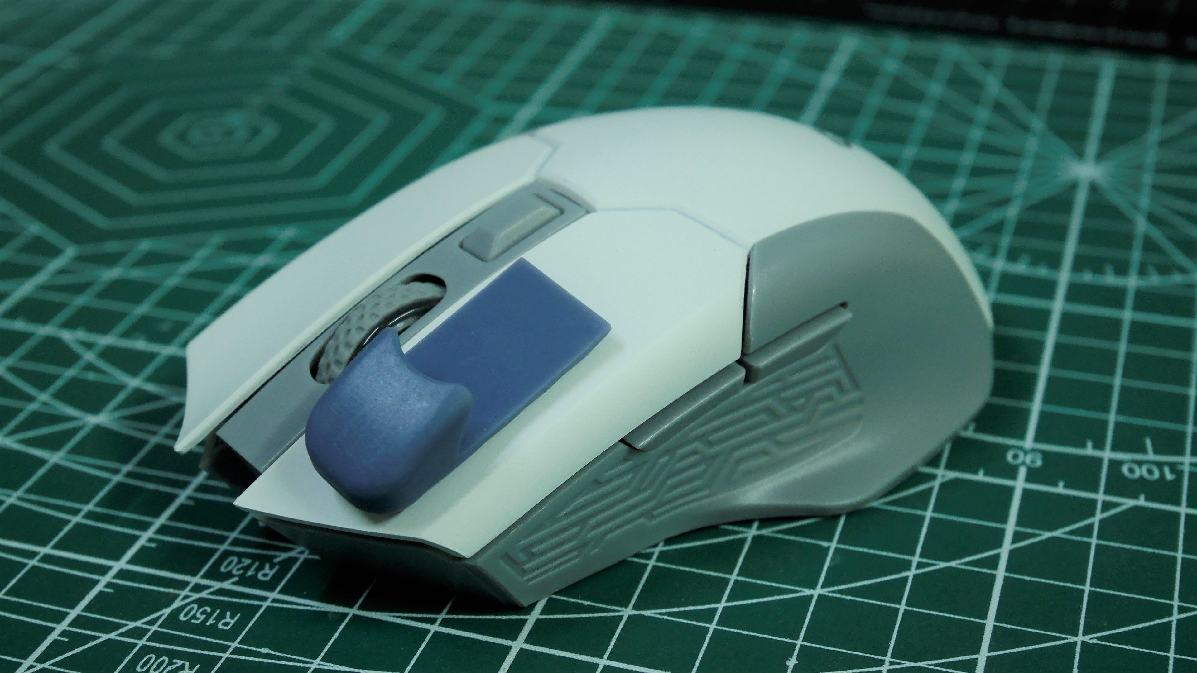 Mouse accessories - Curve  Model 3D print model_7