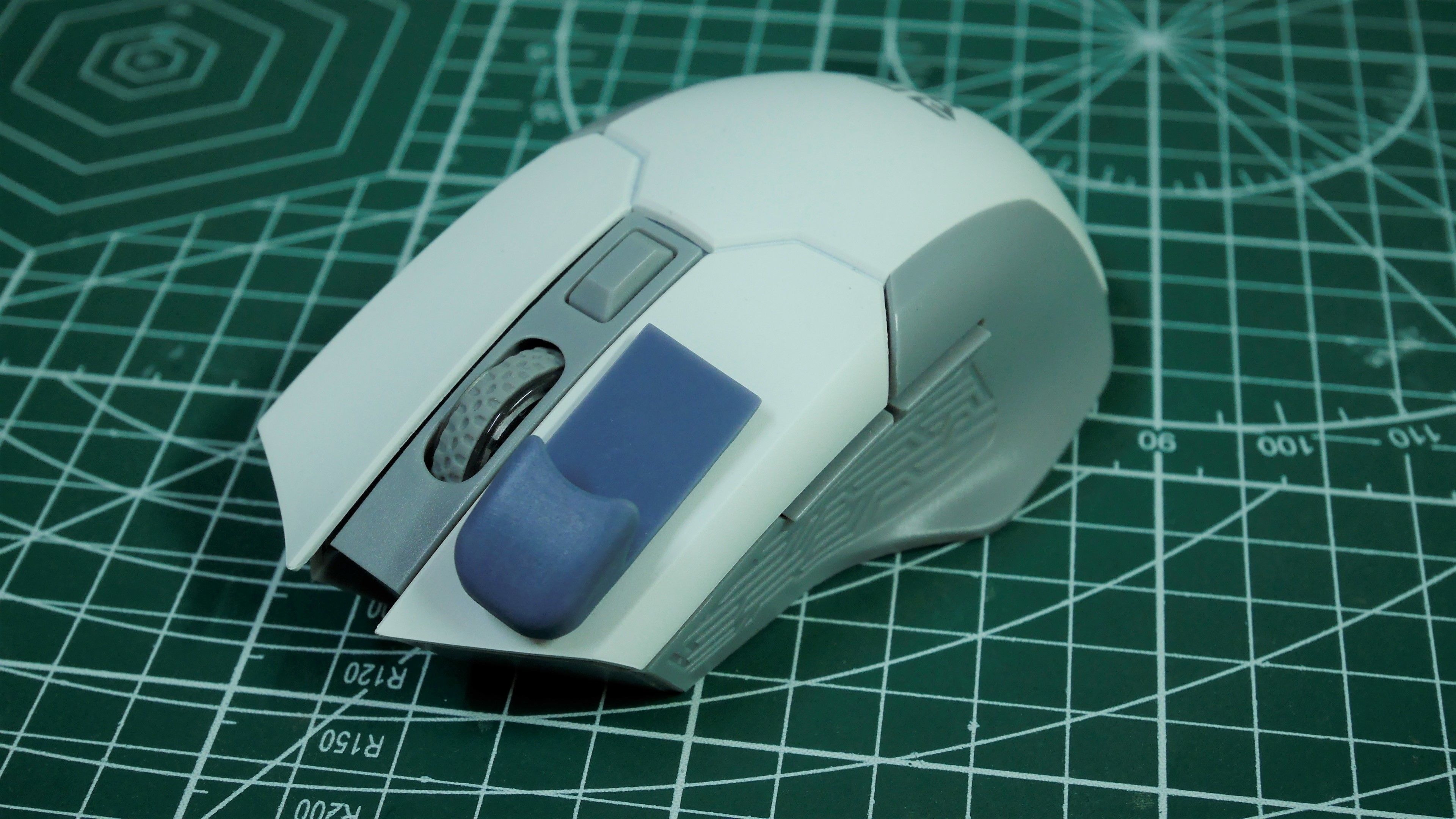 Mouse accessories - Curve  Model 3D print model_6