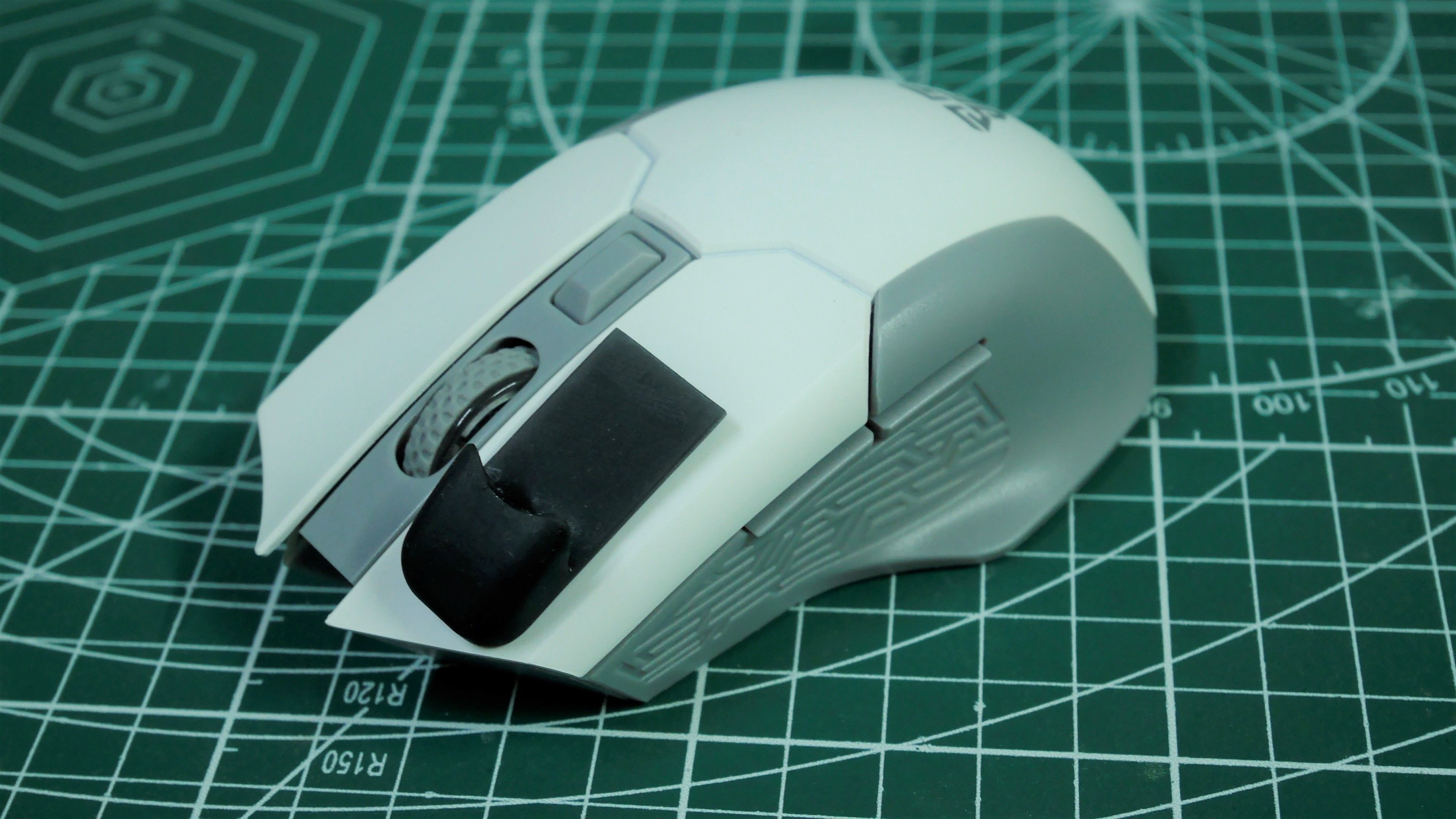 Mouse accessories - Curve  Model 3D print model_8