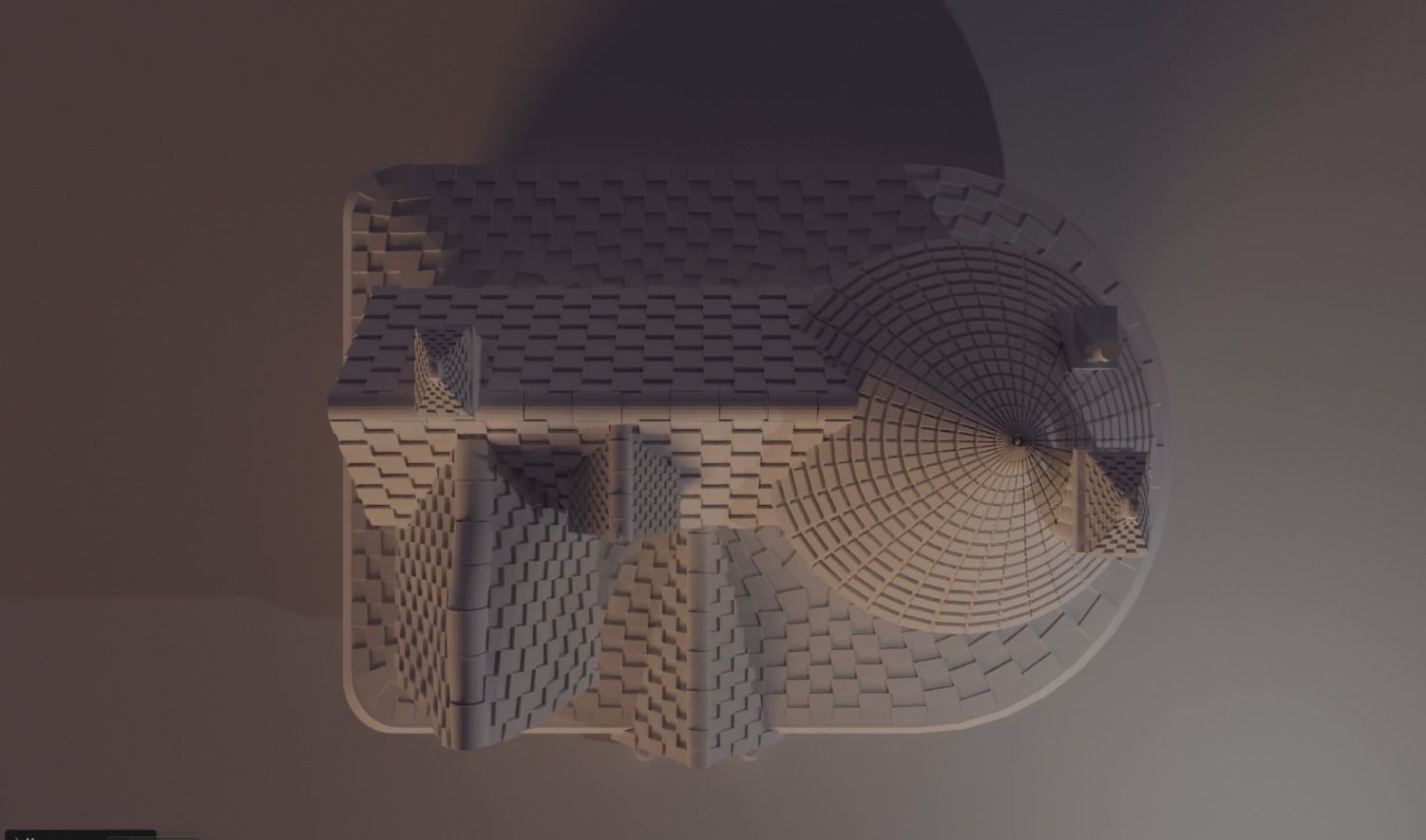 Cartoon Fantasy Low-poly 3D model_5