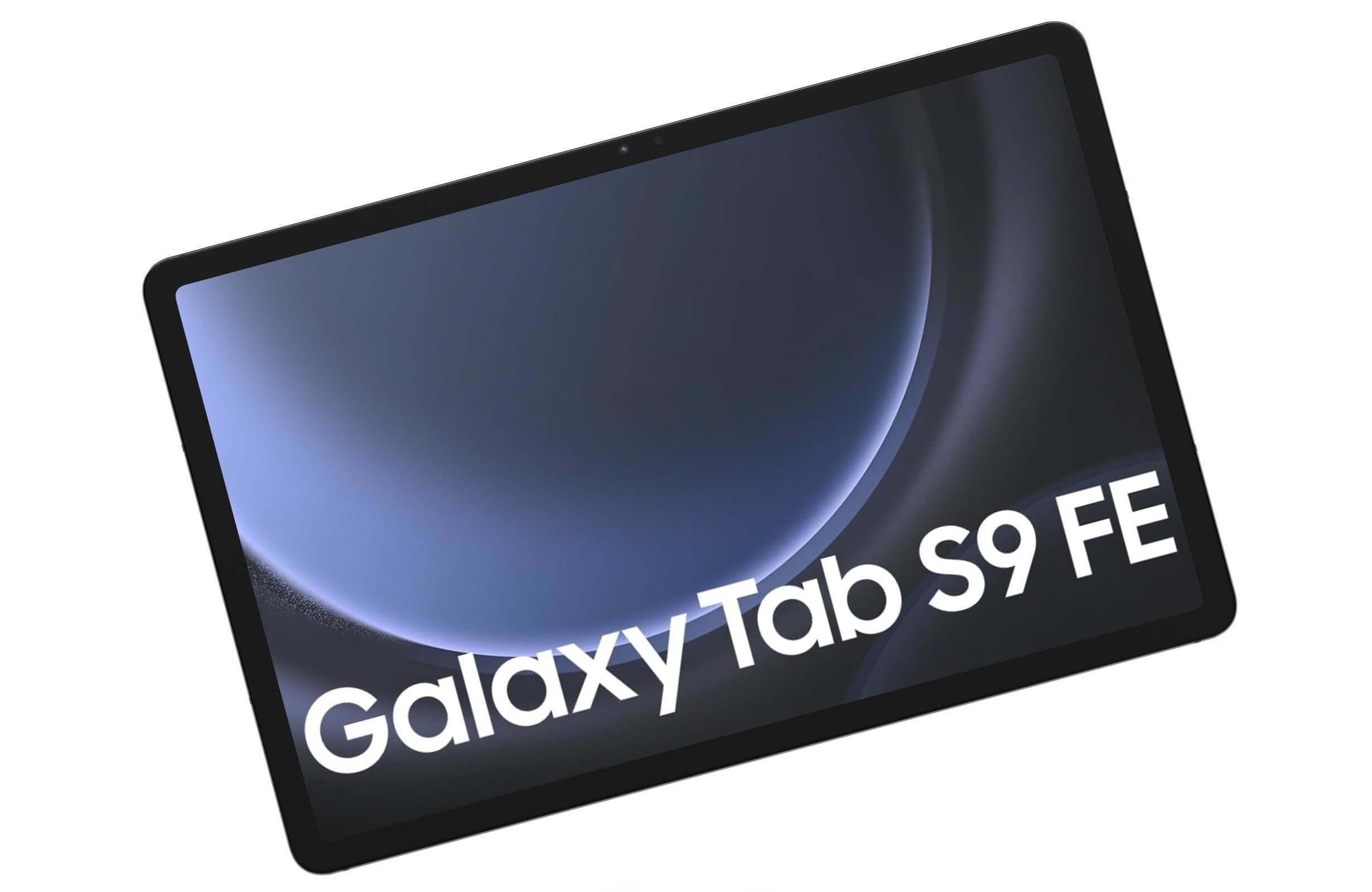 Samsung Galaxy Tab S9 FE Gray 3D model_10