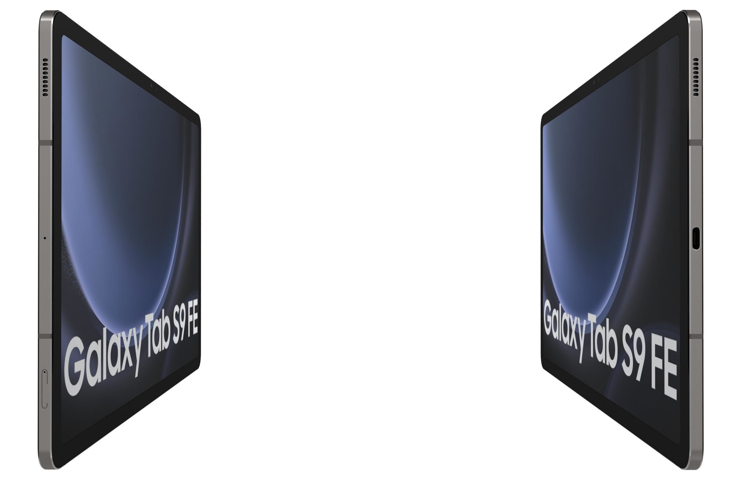Samsung Galaxy Tab S9 FE Gray 3D model_8