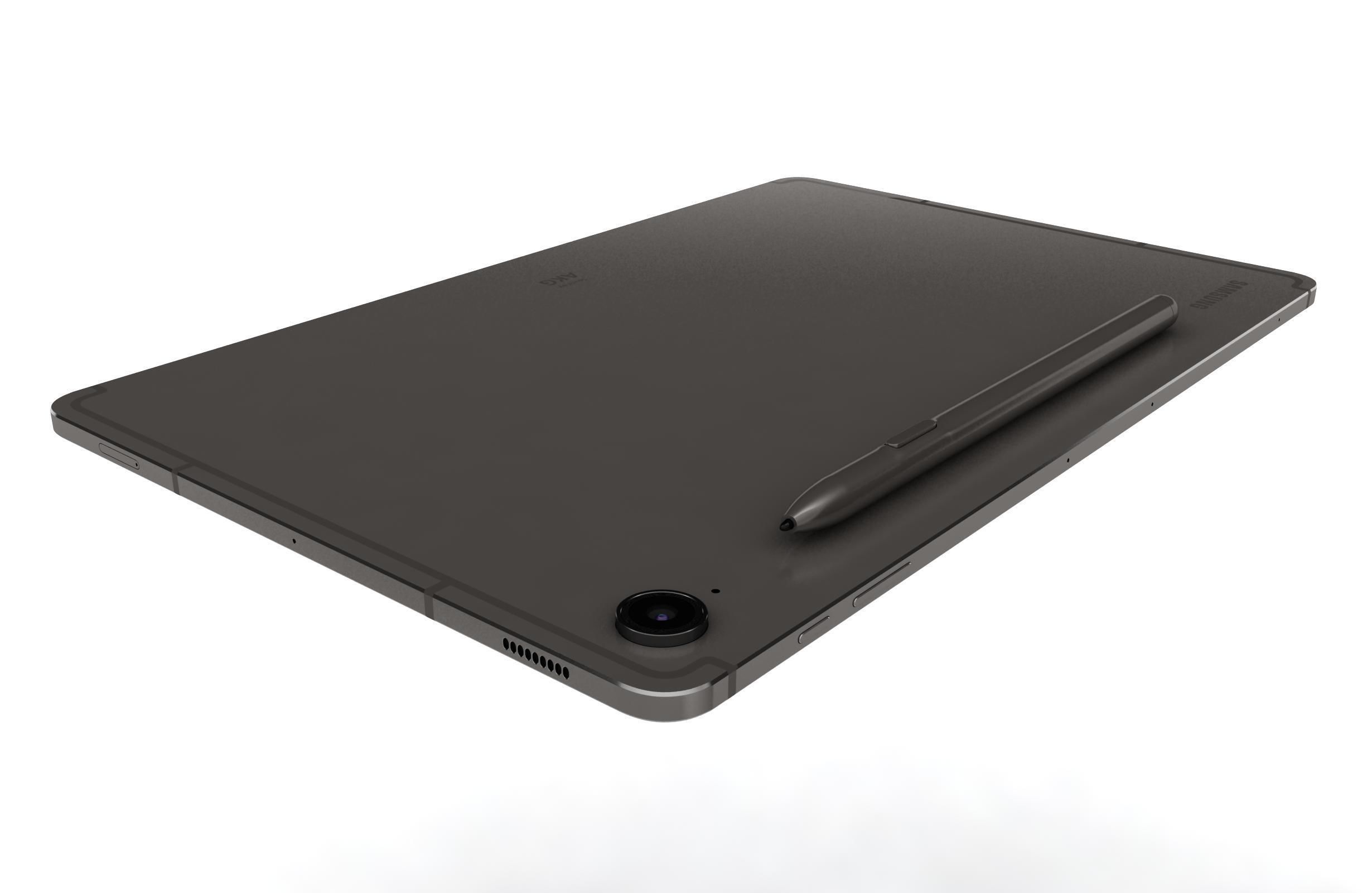 Samsung Galaxy Tab S9 FE Gray 3D model_15