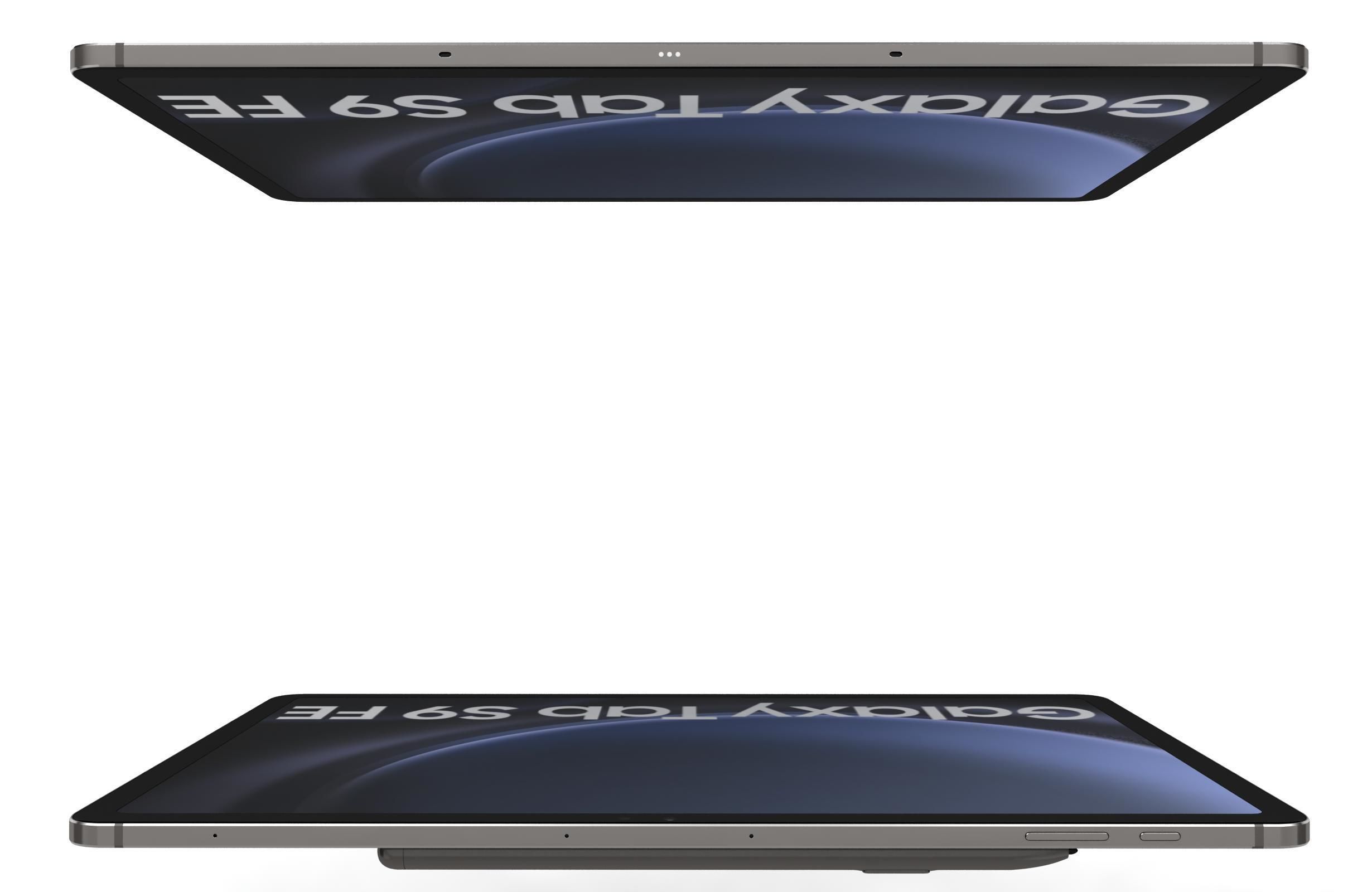 Samsung Galaxy Tab S9 FE Gray 3D model_9