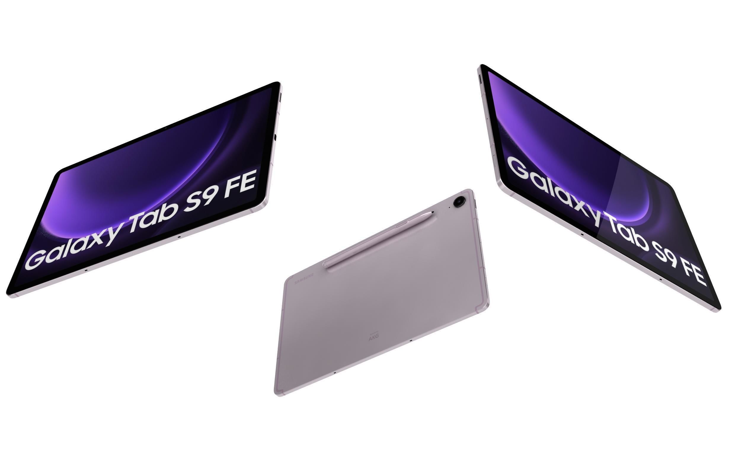 Samsung Galaxy Tab S9 FE Pink 3D model_1