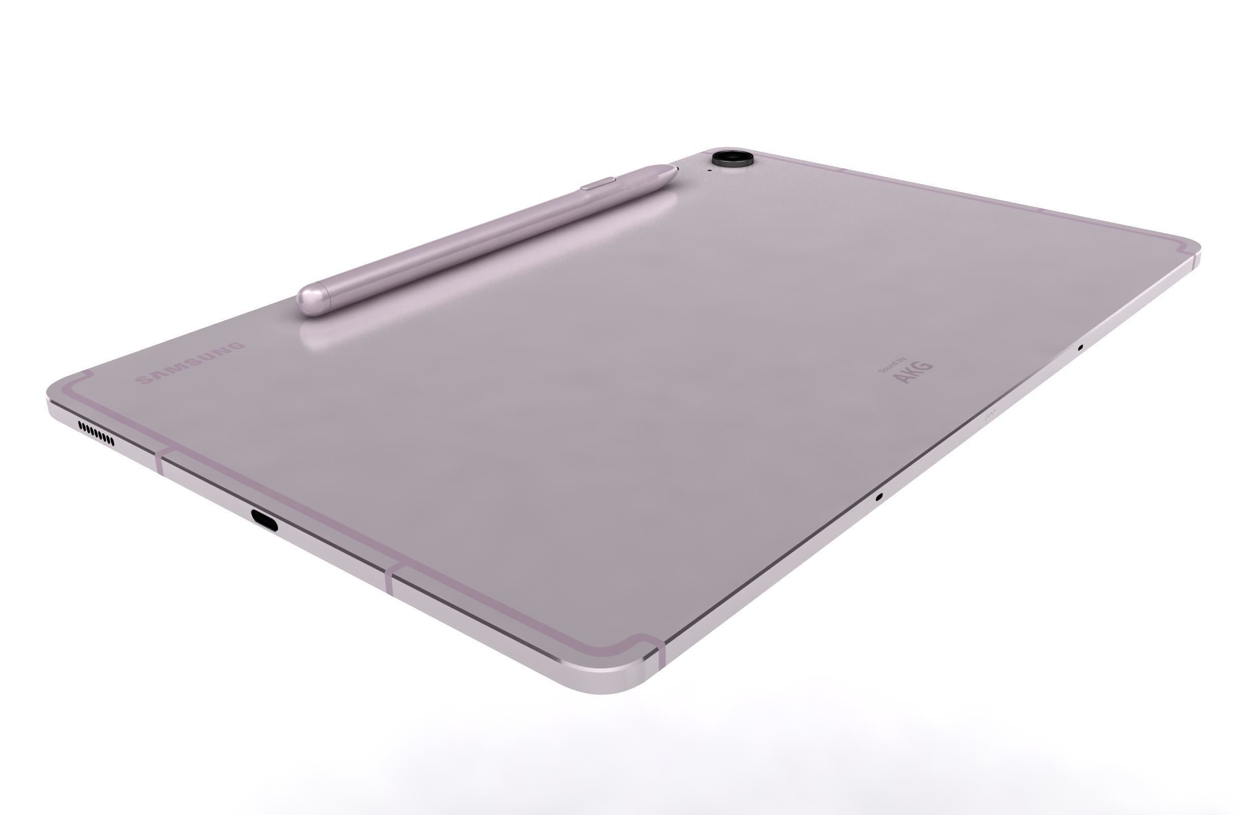 Samsung Galaxy Tab S9 FE Pink 3D model_13
