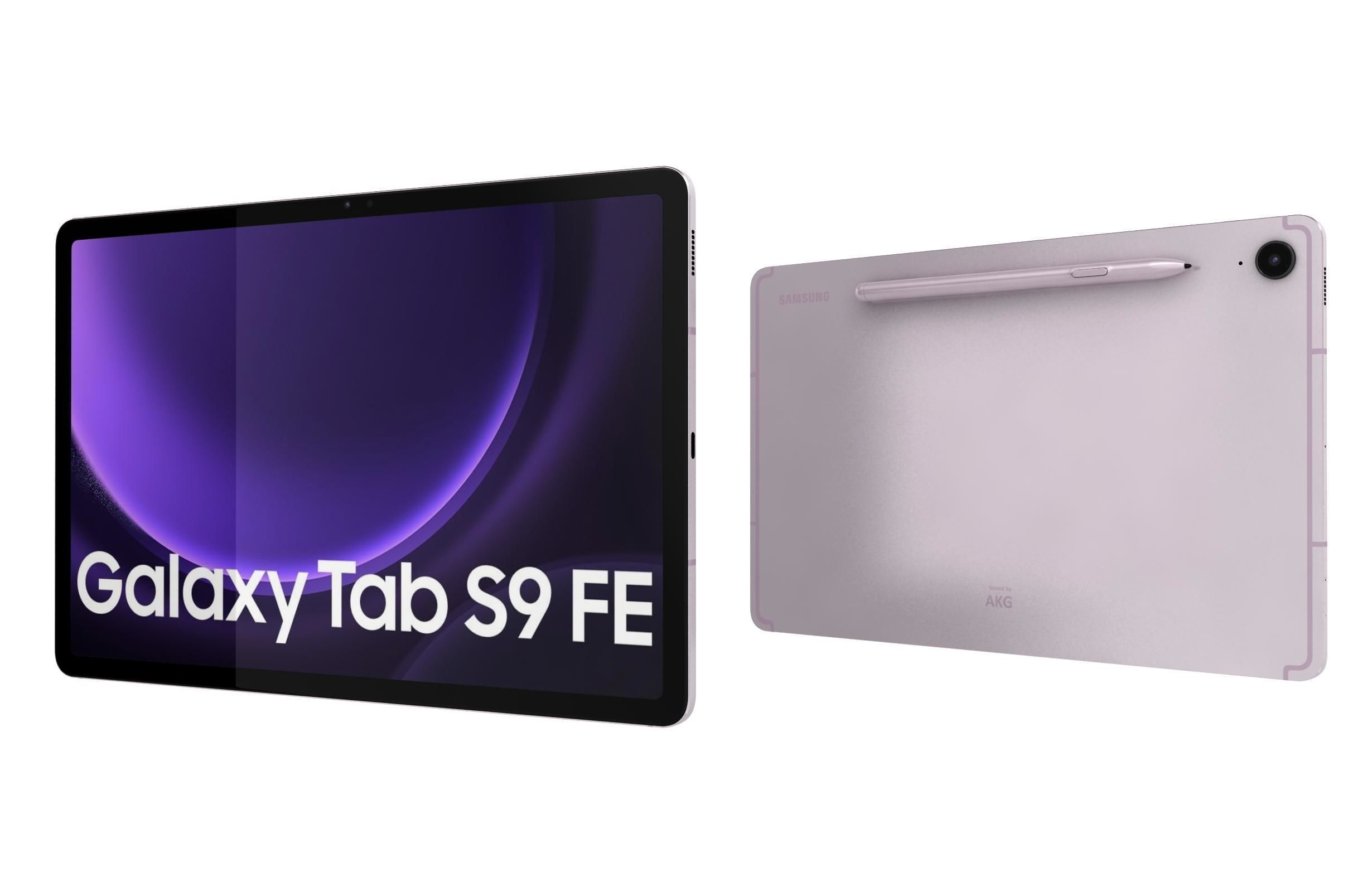 Samsung Galaxy Tab S9 FE Pink 3D model_5