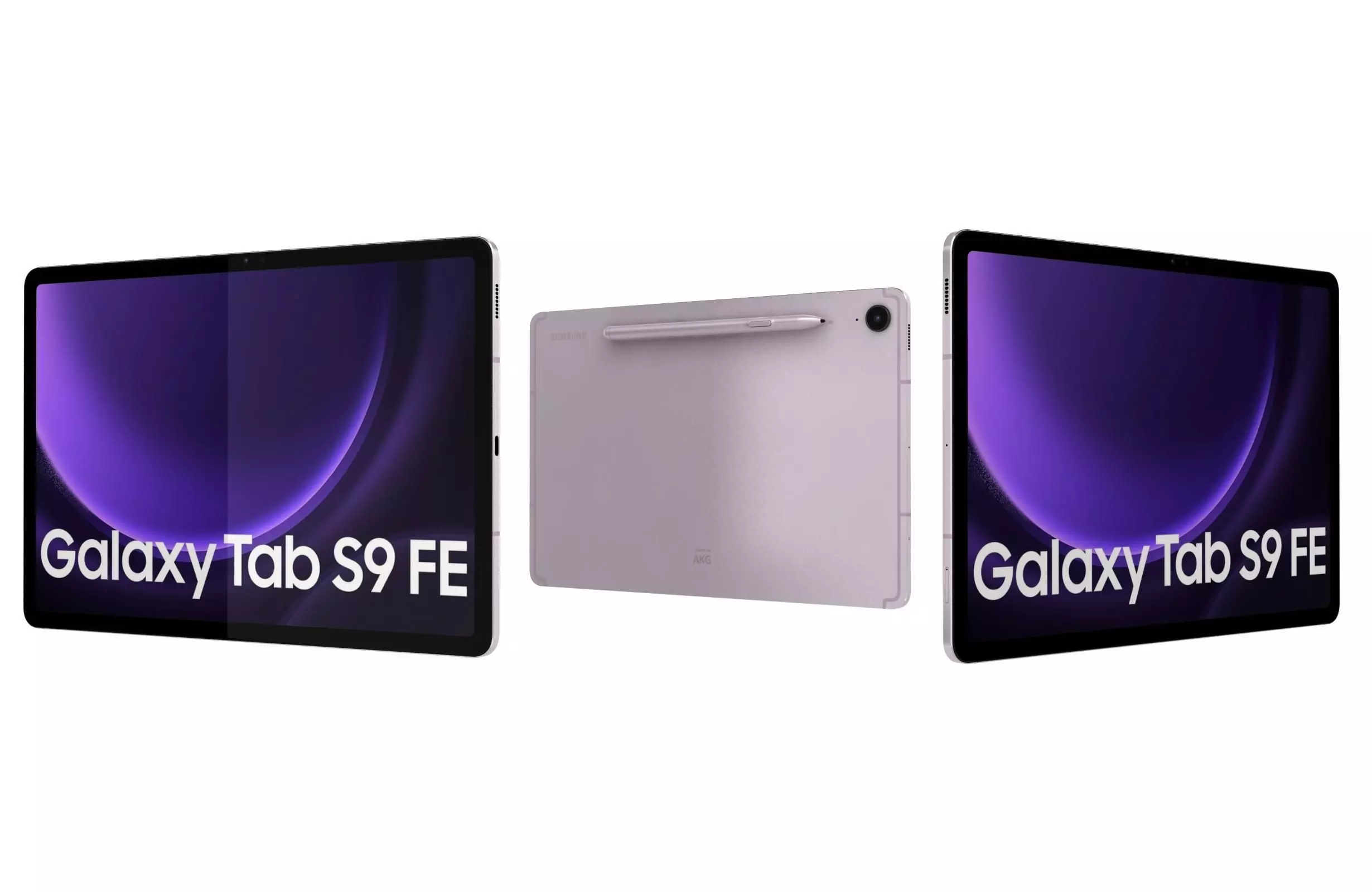 Samsung Galaxy Tab S9 FE Pink 3D model_0