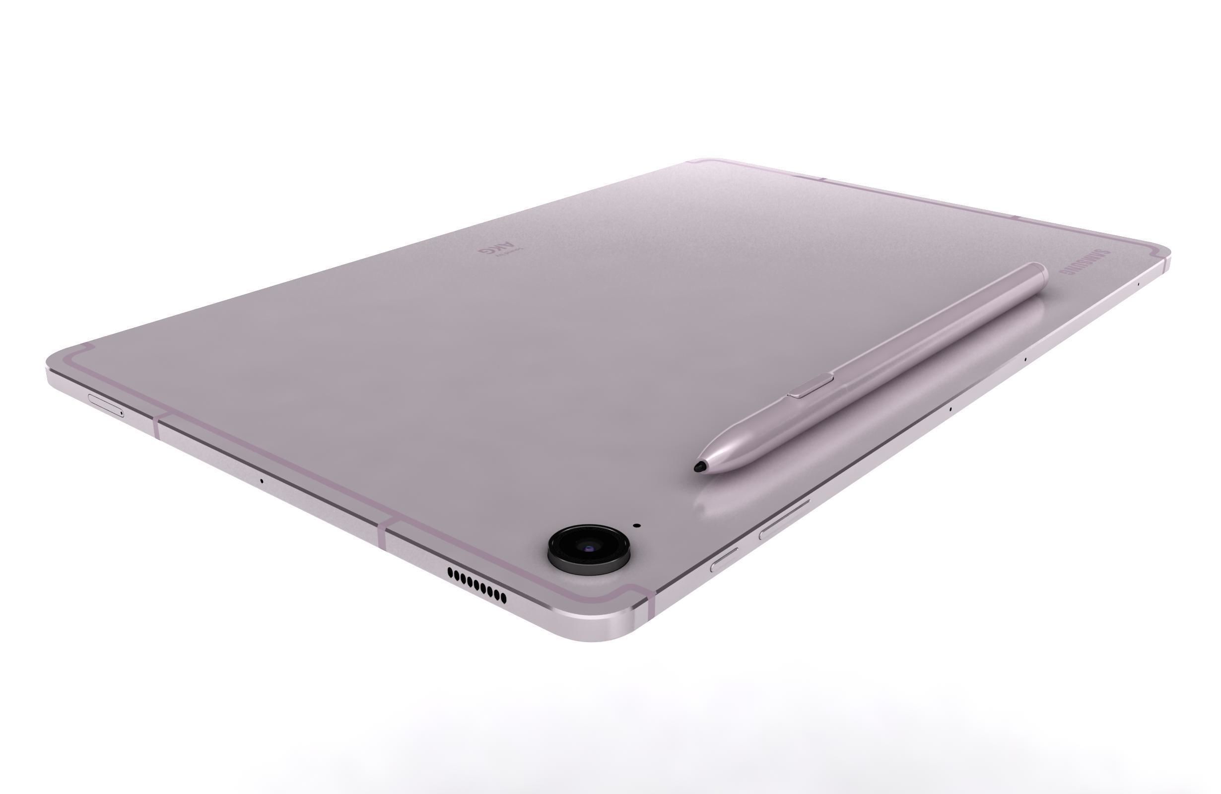 Samsung Galaxy Tab S9 FE Pink 3D model_14