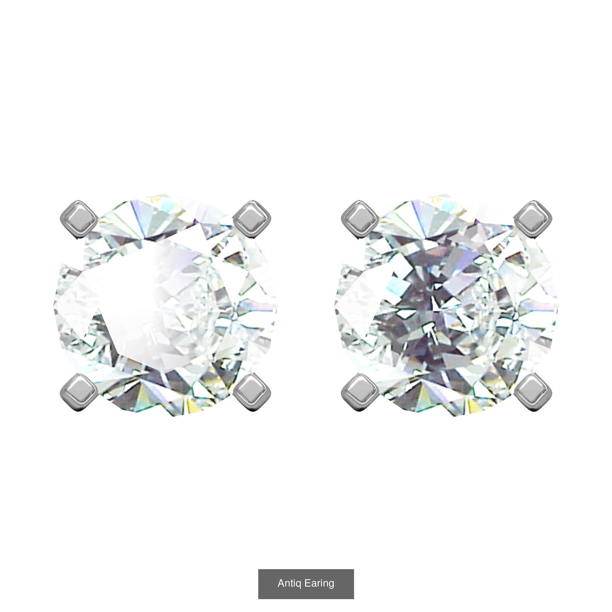 Antiq Earing Collaction 3D Model Collection_19