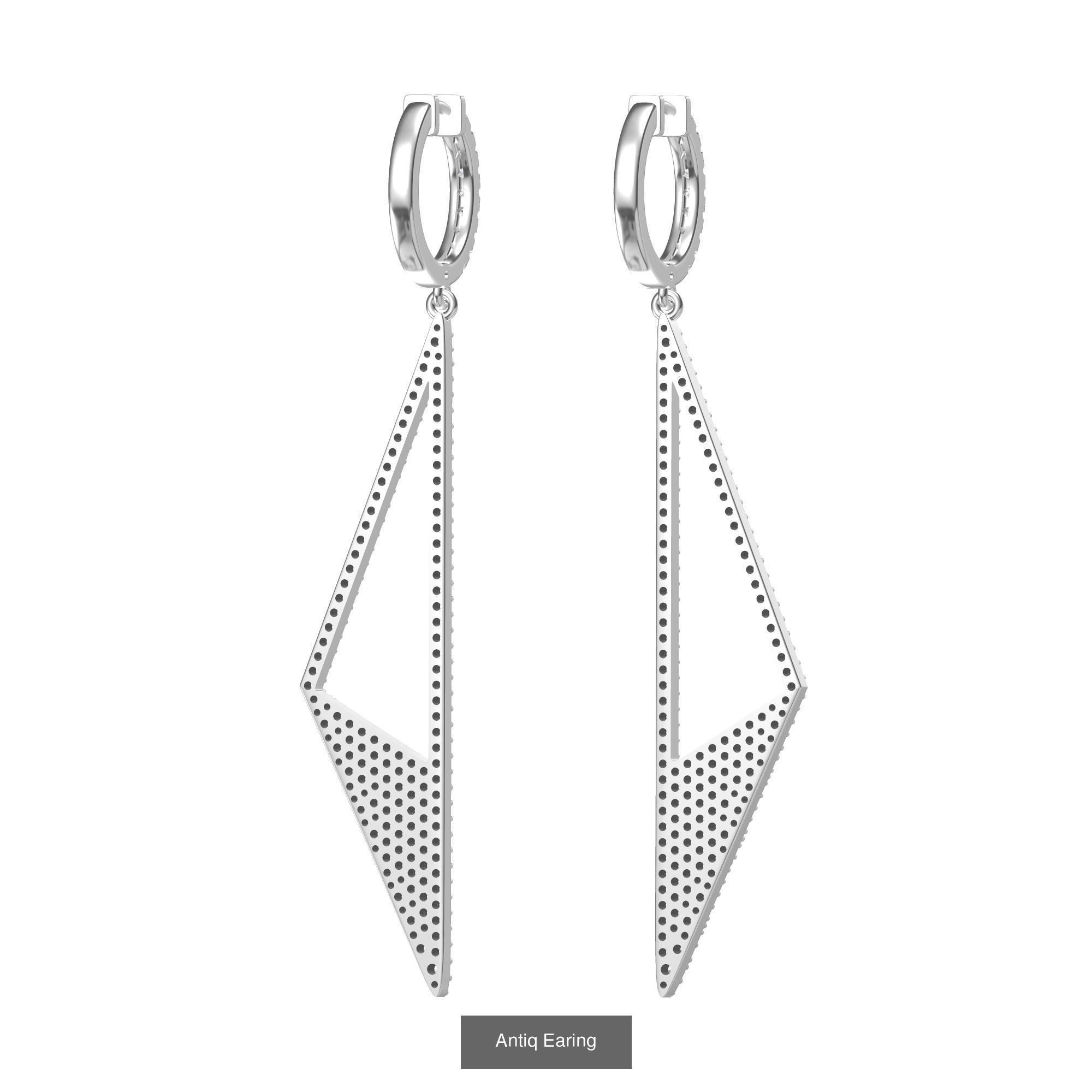 Antiq Earing Collaction 3D Model Collection_21