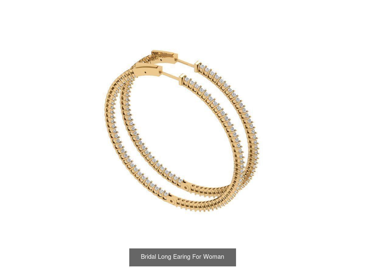 Antiq Earing Collaction 3D Model Collection_22