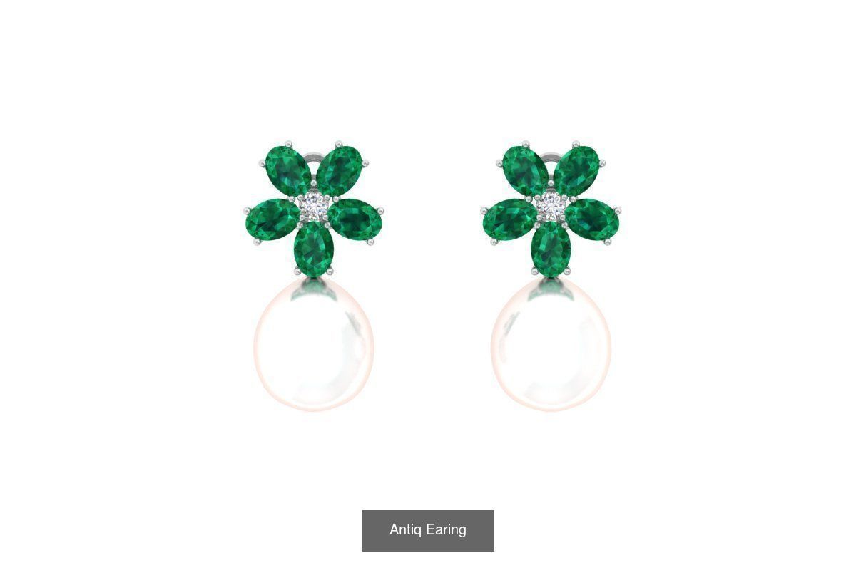 Antiq Earing Collaction 3D Model Collection_26