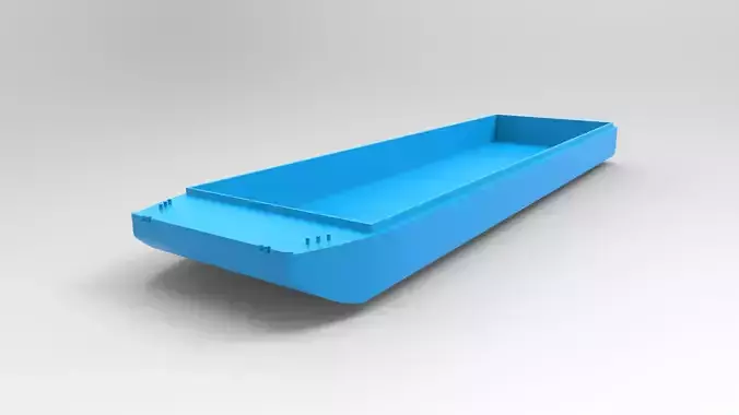 BARGE SHIP 3D print model