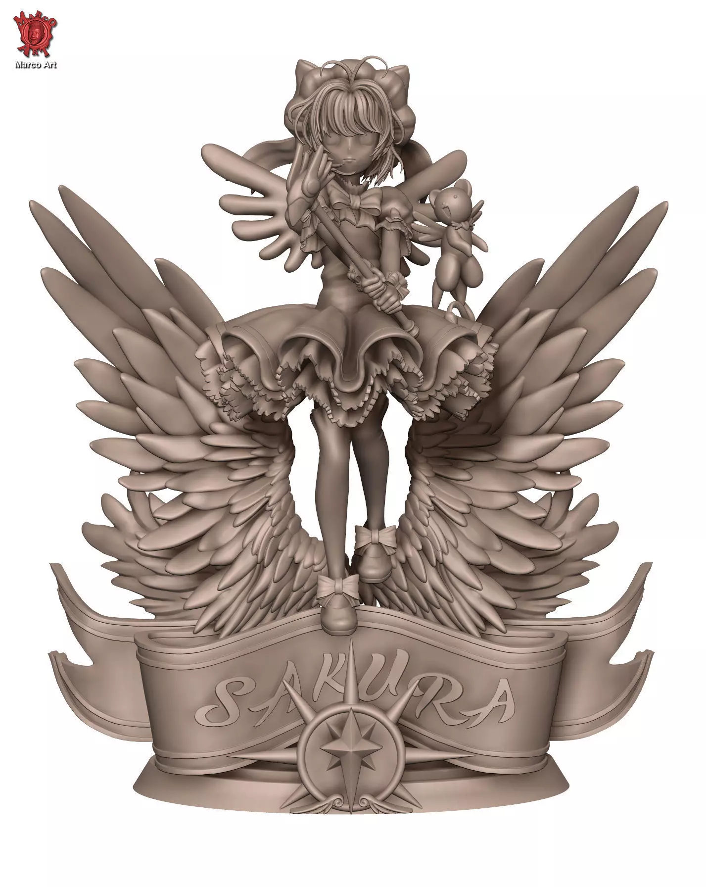 Cardcaptor Sakura Stl flie 3D print model