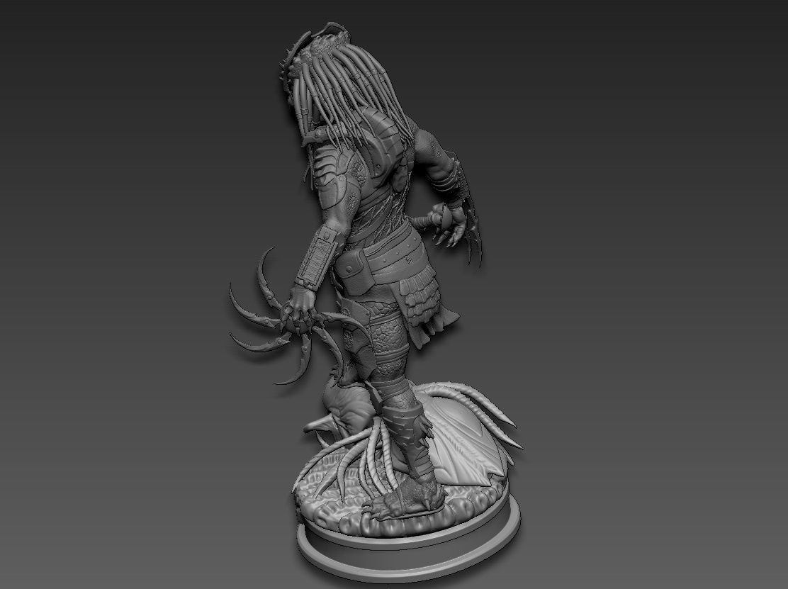 Predator Wolf 3D print model_17