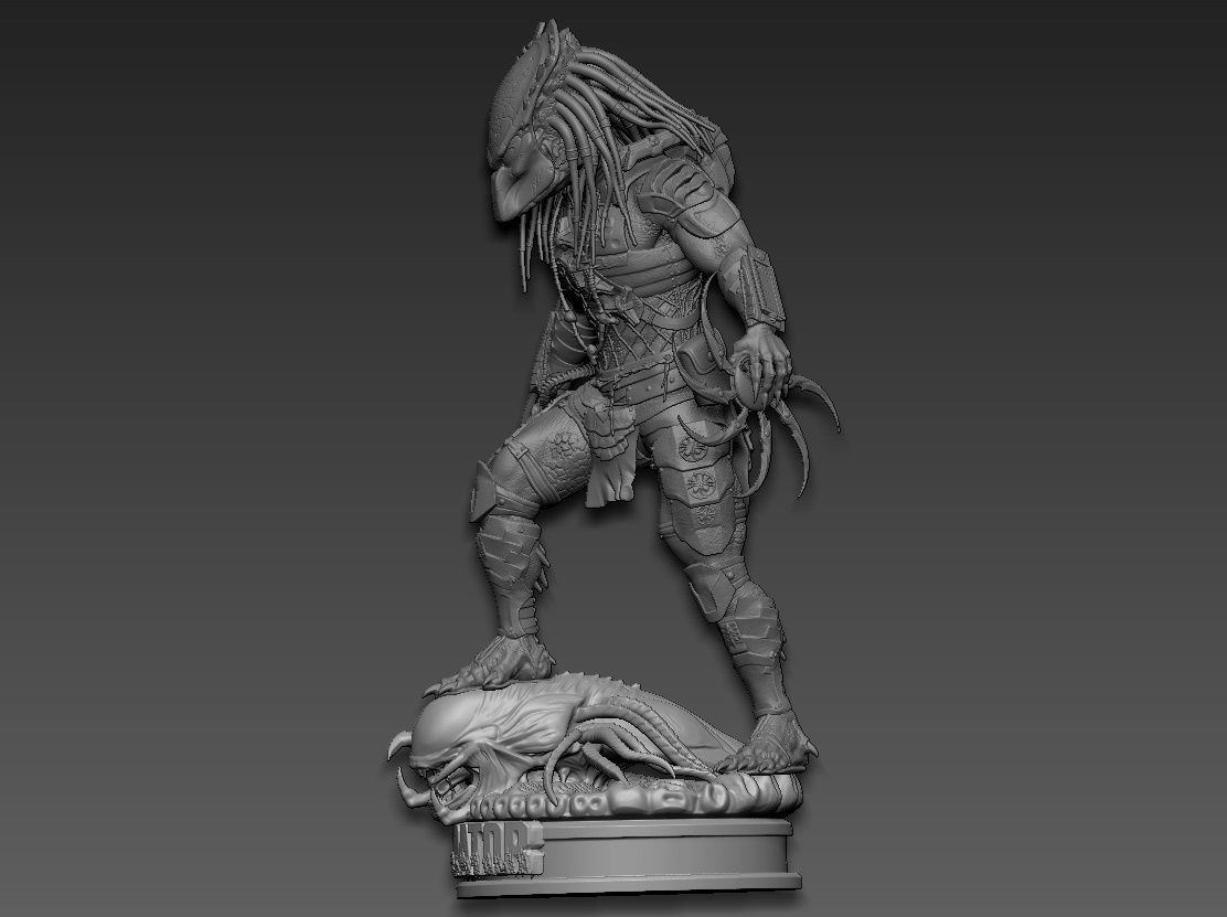 Predator Wolf 3D print model_5