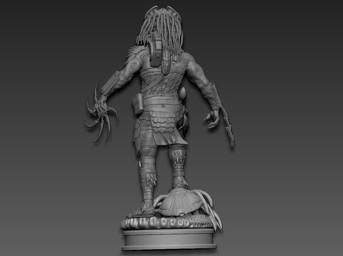 Predator Wolf 3D print model_9