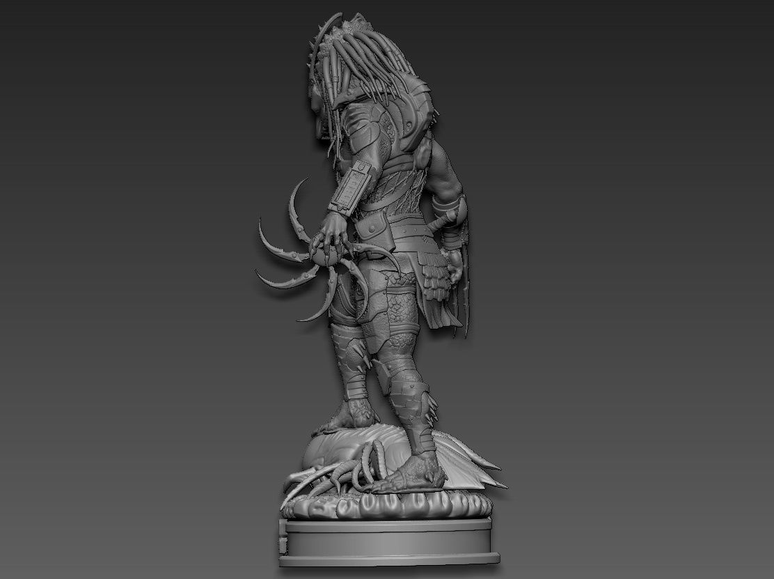 Predator Wolf 3D print model_7