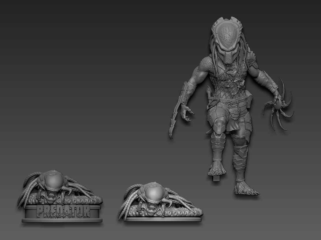 Predator Wolf 3D print model_20
