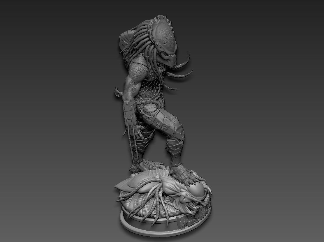 Predator Wolf 3D print model_19