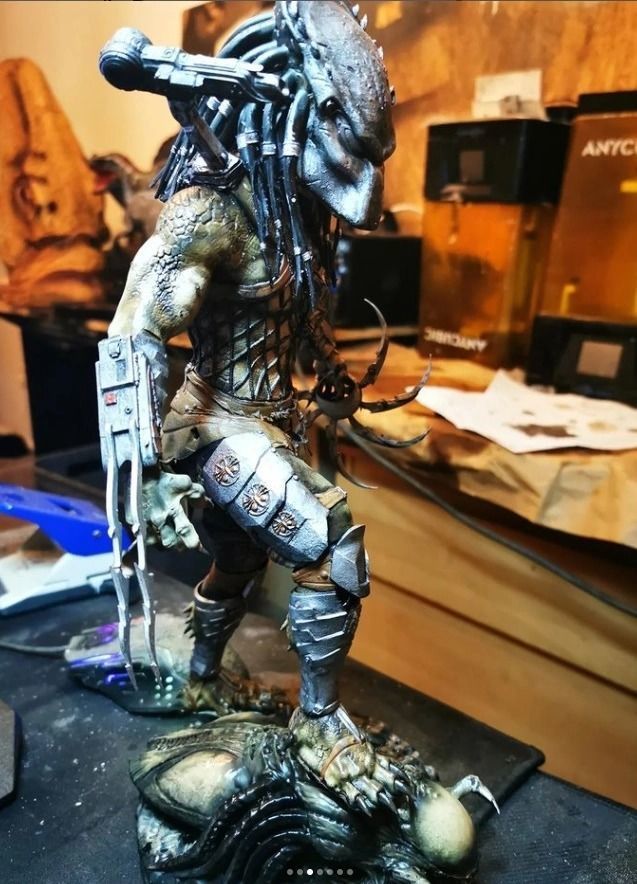 Predator Wolf 3D print model_29