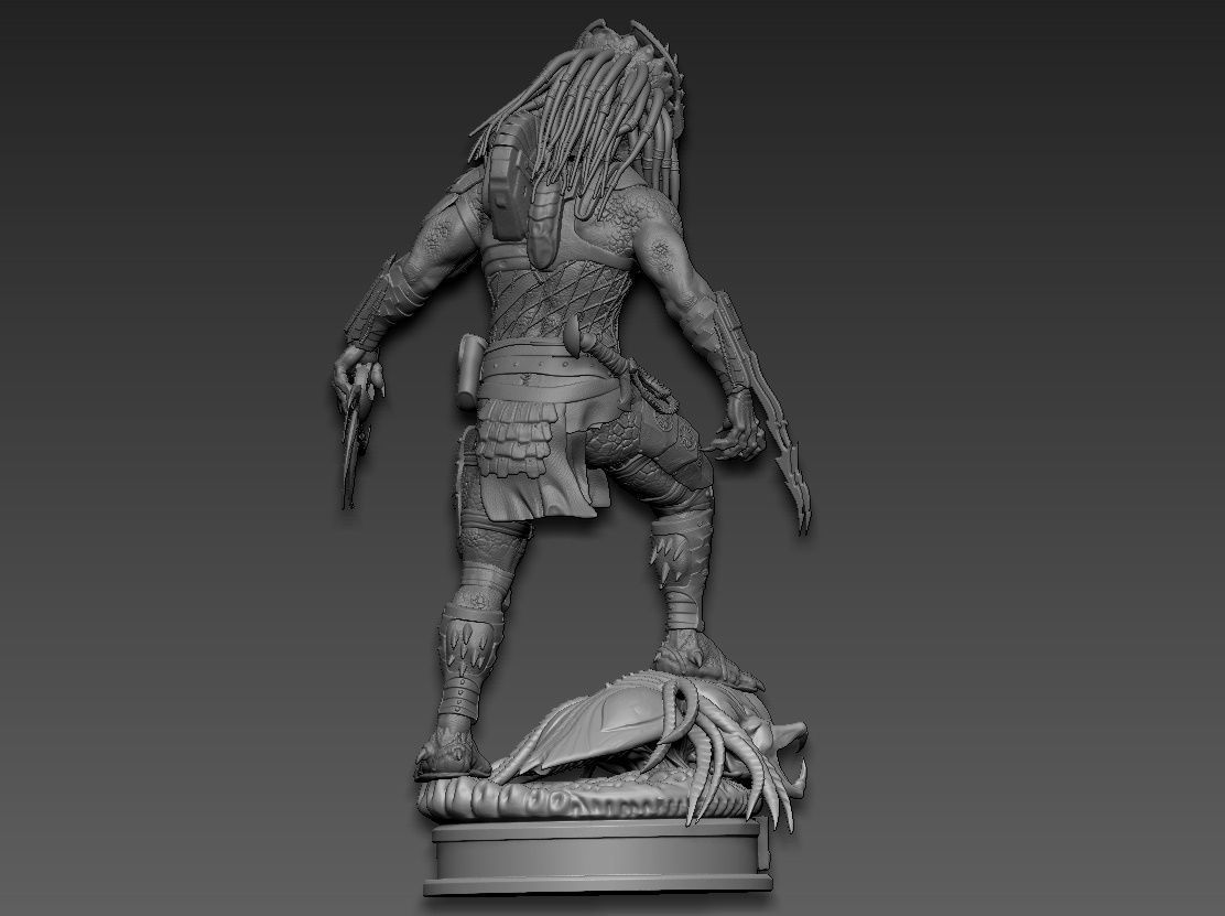 Predator Wolf 3D print model_10