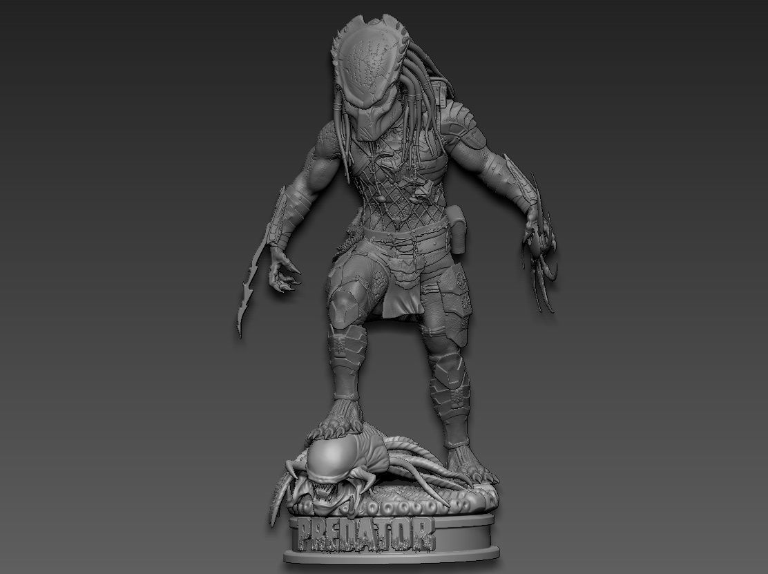Predator Wolf 3D print model_2