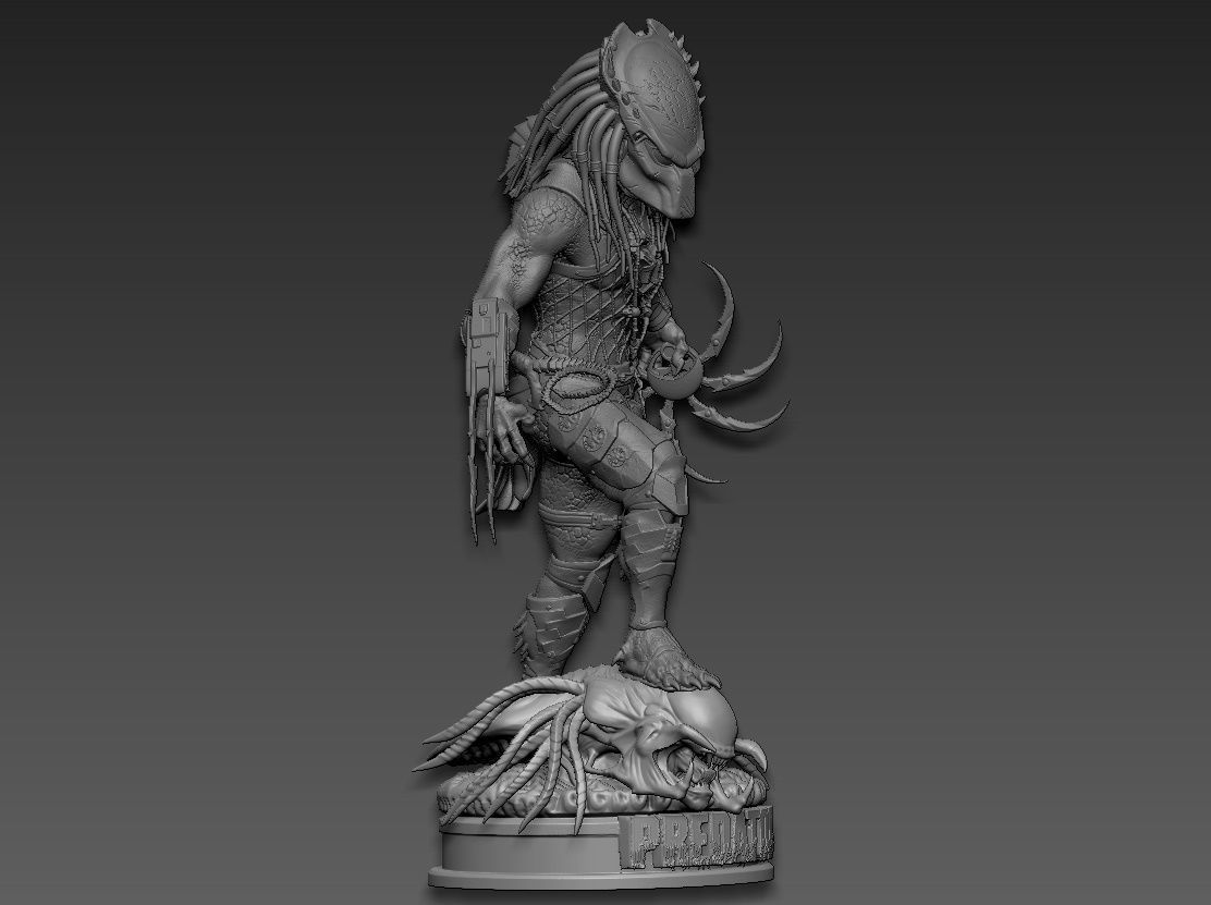 Predator Wolf 3D print model_13