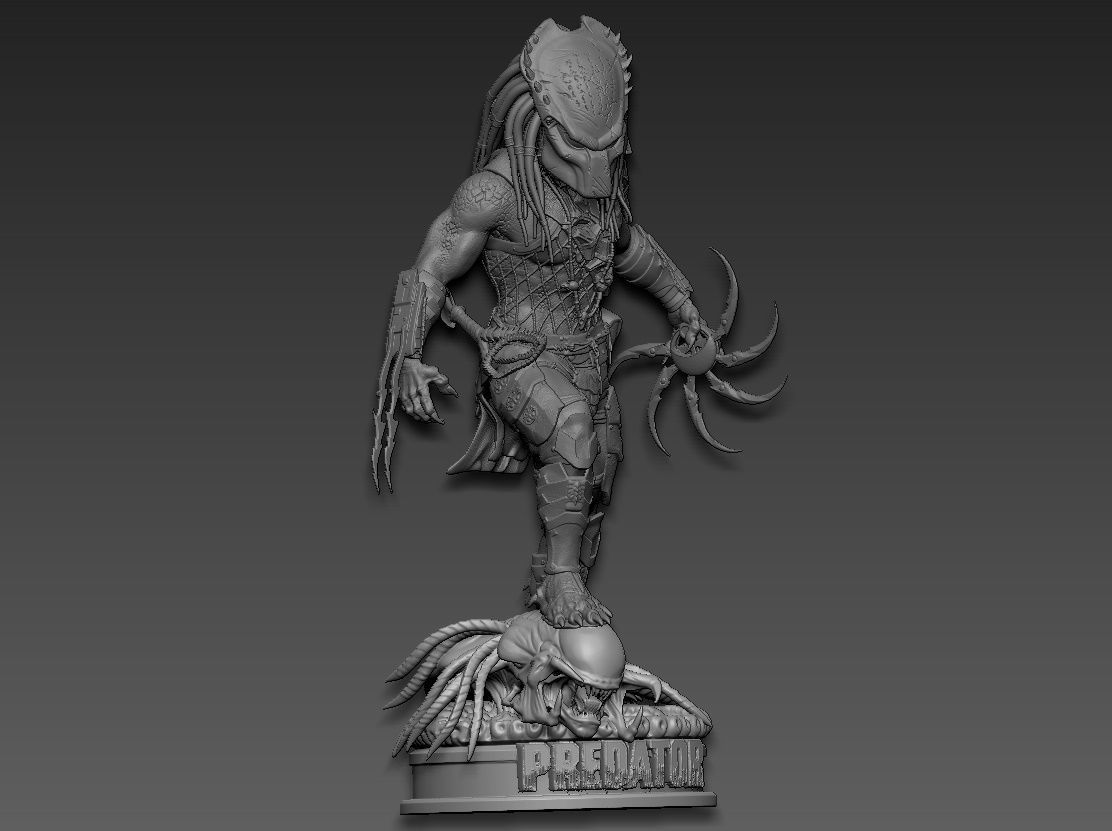 Predator Wolf 3D print model_14
