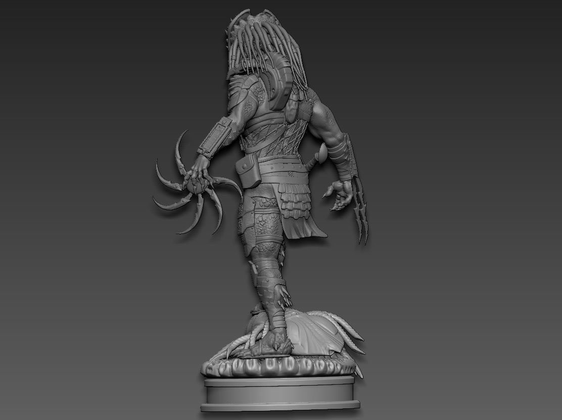 Predator Wolf 3D print model_8