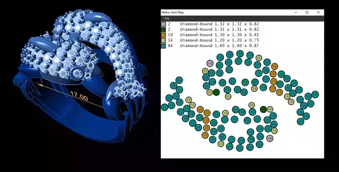 Couple Gold Dolphin Ring