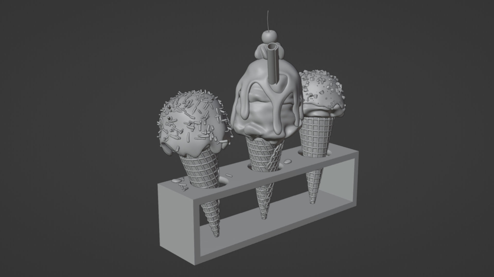 Ice Cream 002 3D model_16