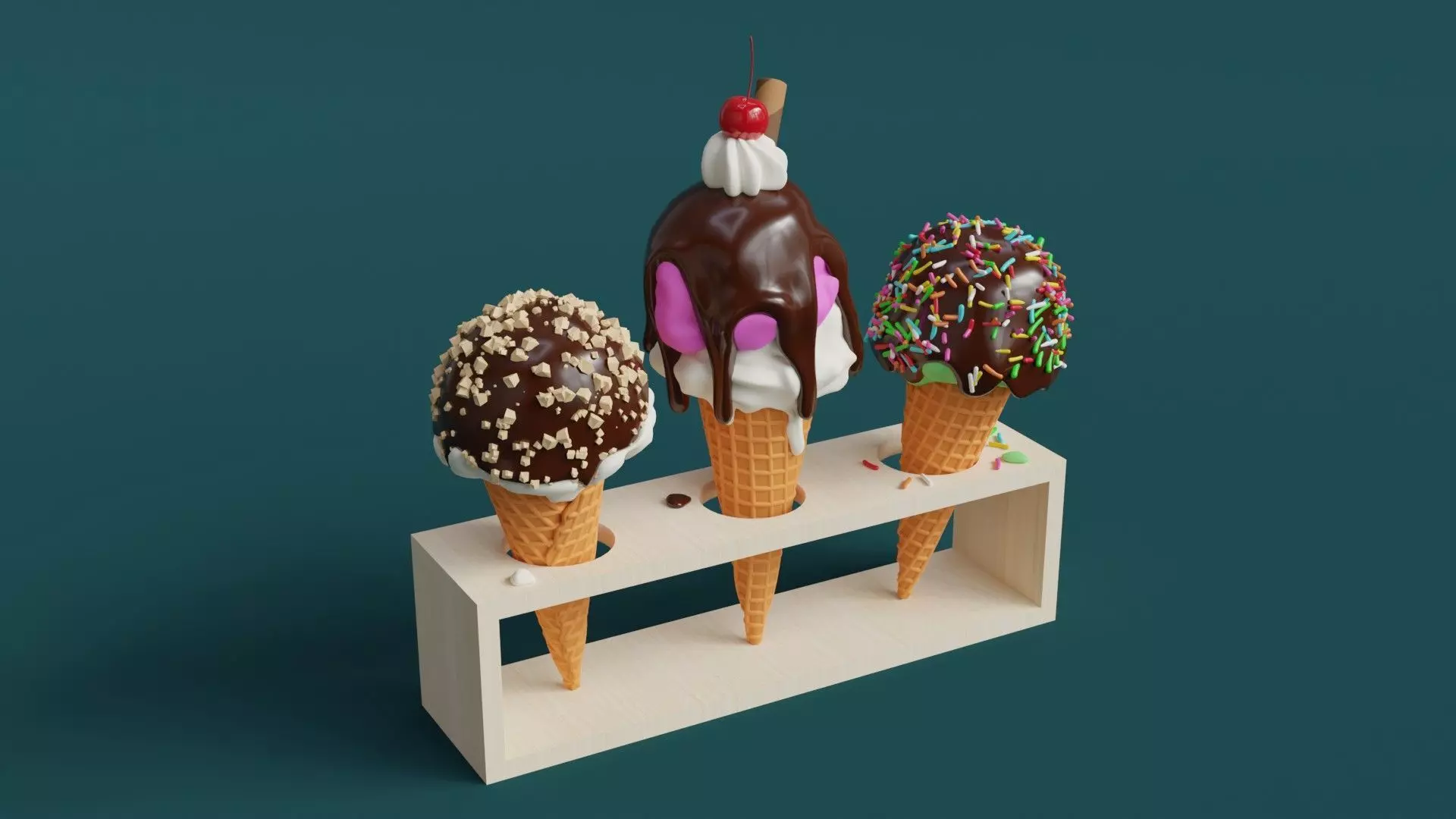 Ice Cream 002 3D model_0